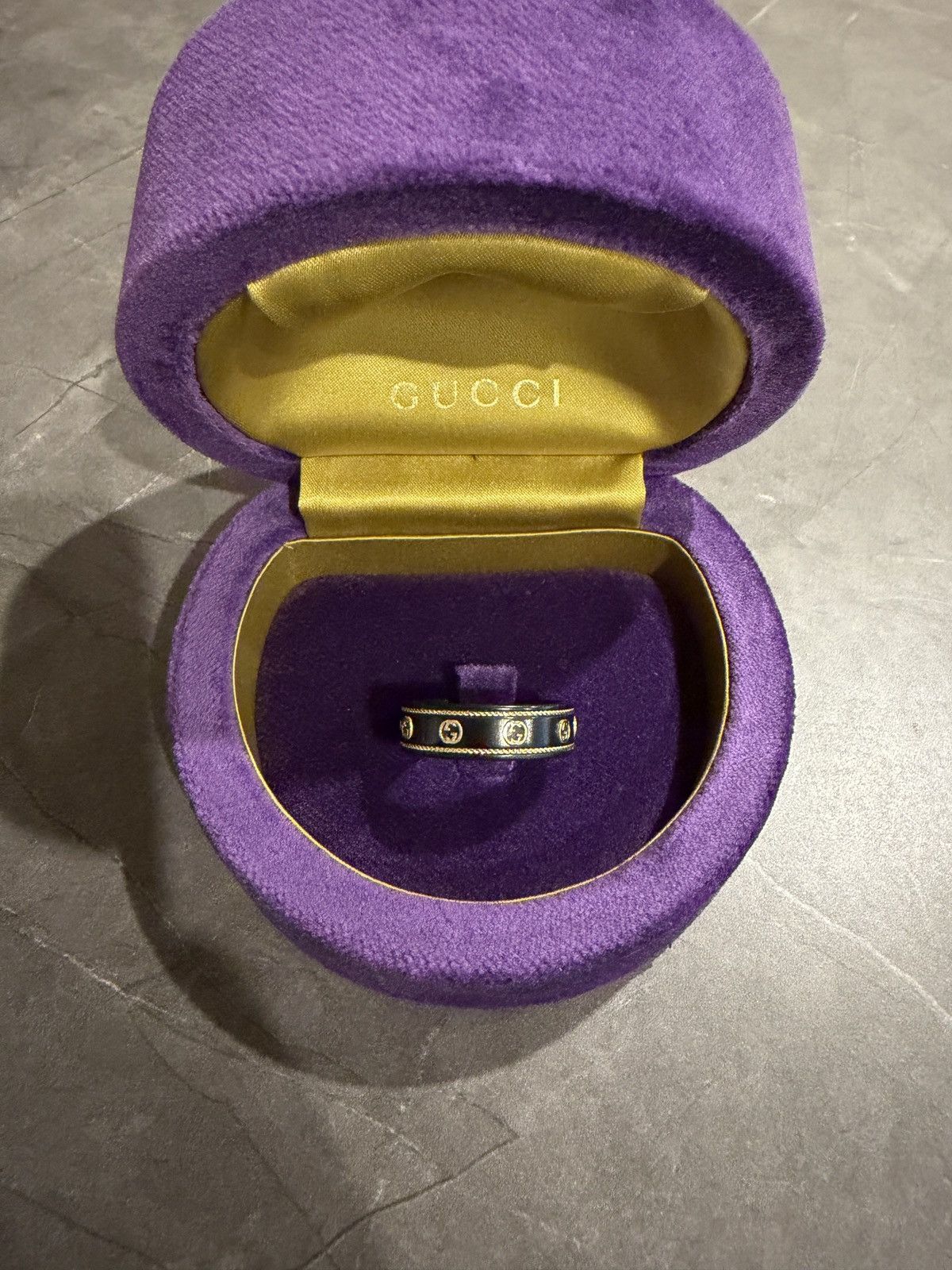 Gucci Gucci Icon Ring 18k Yellow Gold Size ONE SIZE - 1 Thumbnail