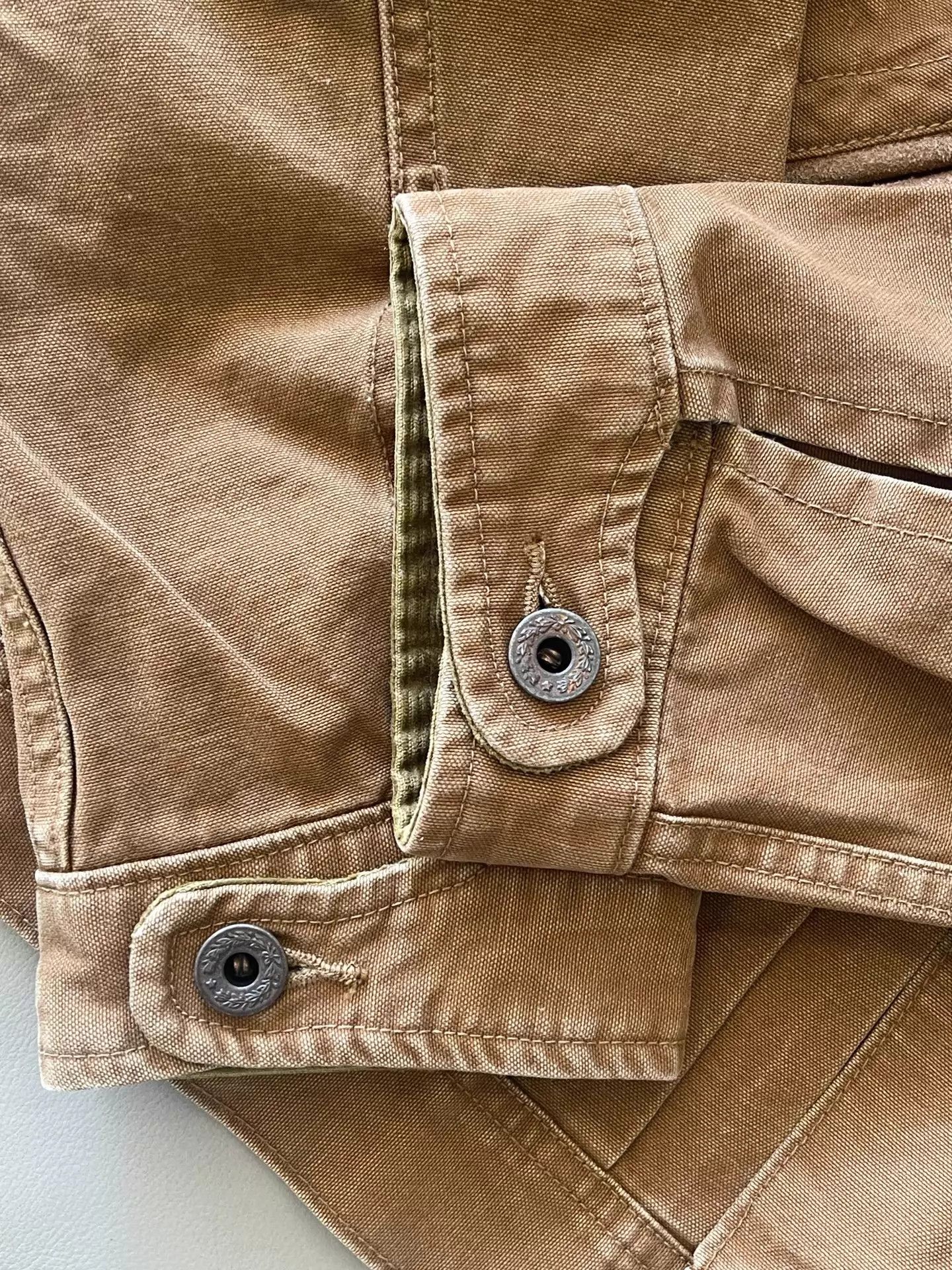 RRL Ralph Lauren RRL Vintage Classic Brown Corduroy Collar Work Jacket S Size US S / EU 44-46 / 1 - 5 Thumbnail
