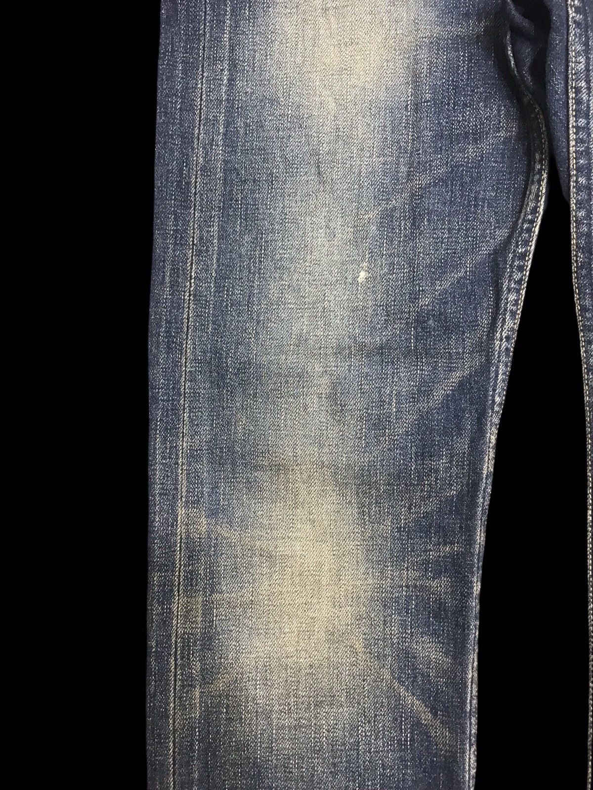 Japanese Brand 💥BIKER DENIM💥14Oz 666 SLIM SELVEDGE BIKER DENIM F329 Size US 32 / EU 48 - 6 Thumbnail