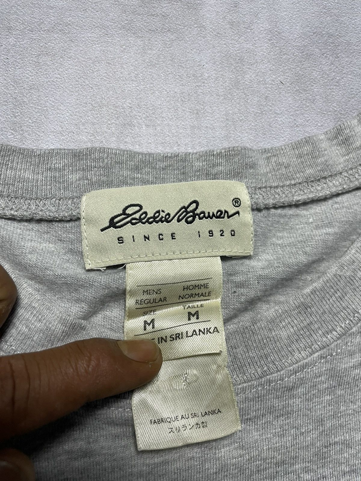 Eddie Bauer Vintage Eddie Bauer Tee Size US L / EU 52-54 / 3 - 2 Thumbnail