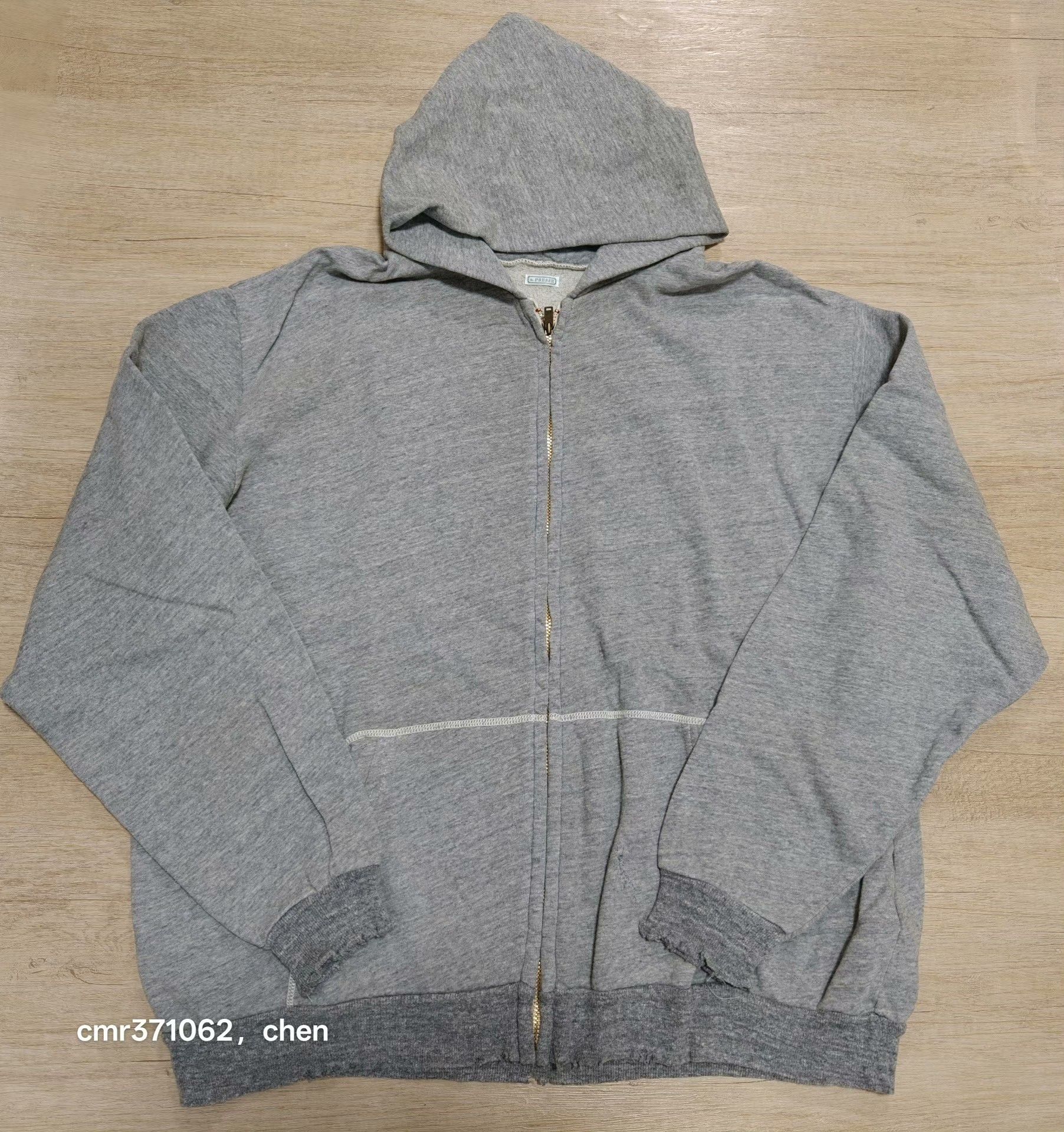 A.PRESSE A.PRESSE 26ss Light Weight Zip Hoodie Size US XL / EU 56 / 4 - 1 Thumbnail