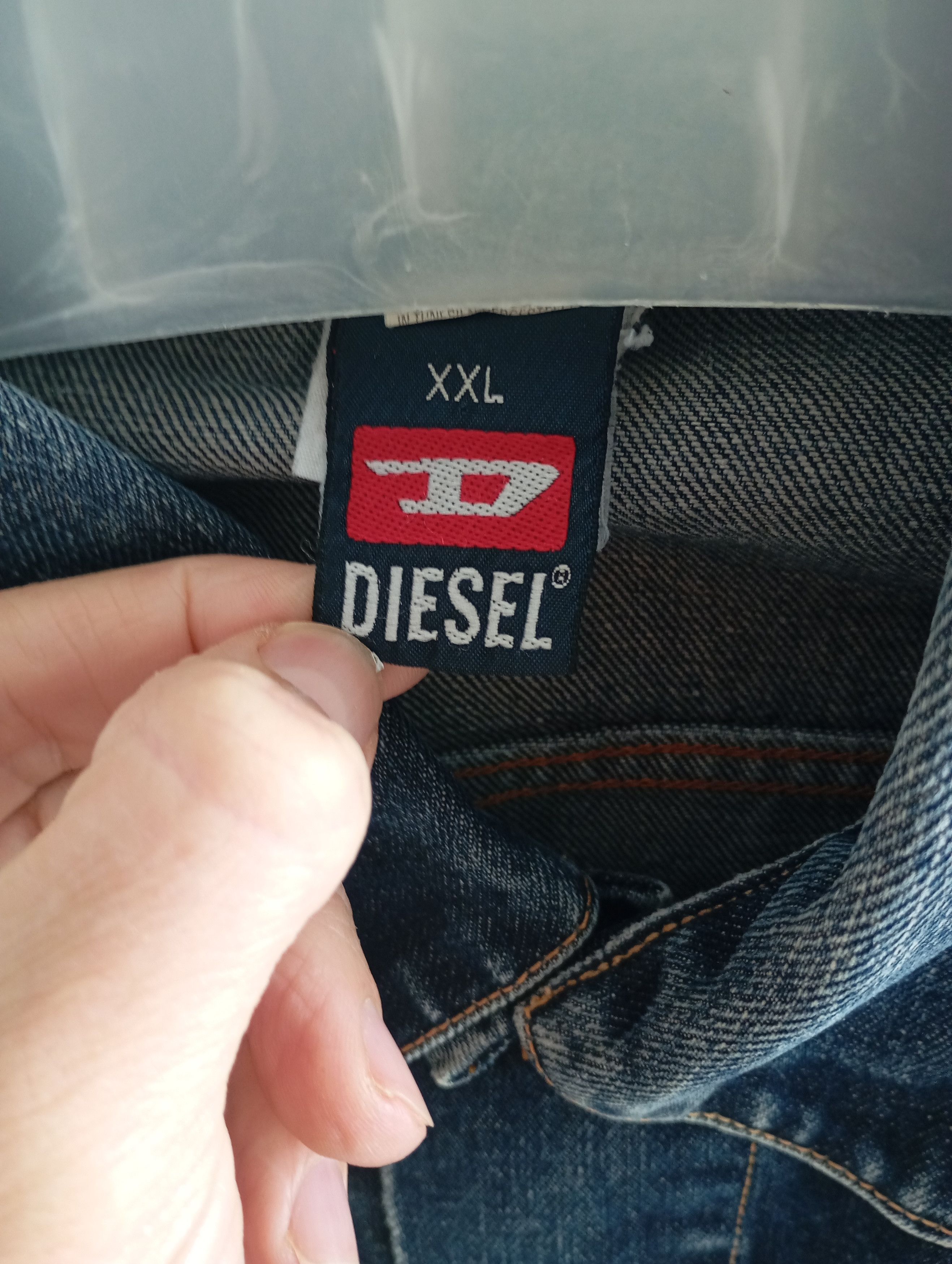 Diesel Vintage Diesel Trucker Jacket Denim Jeans Size US XXL / EU 58 / 5 - 6 Thumbnail