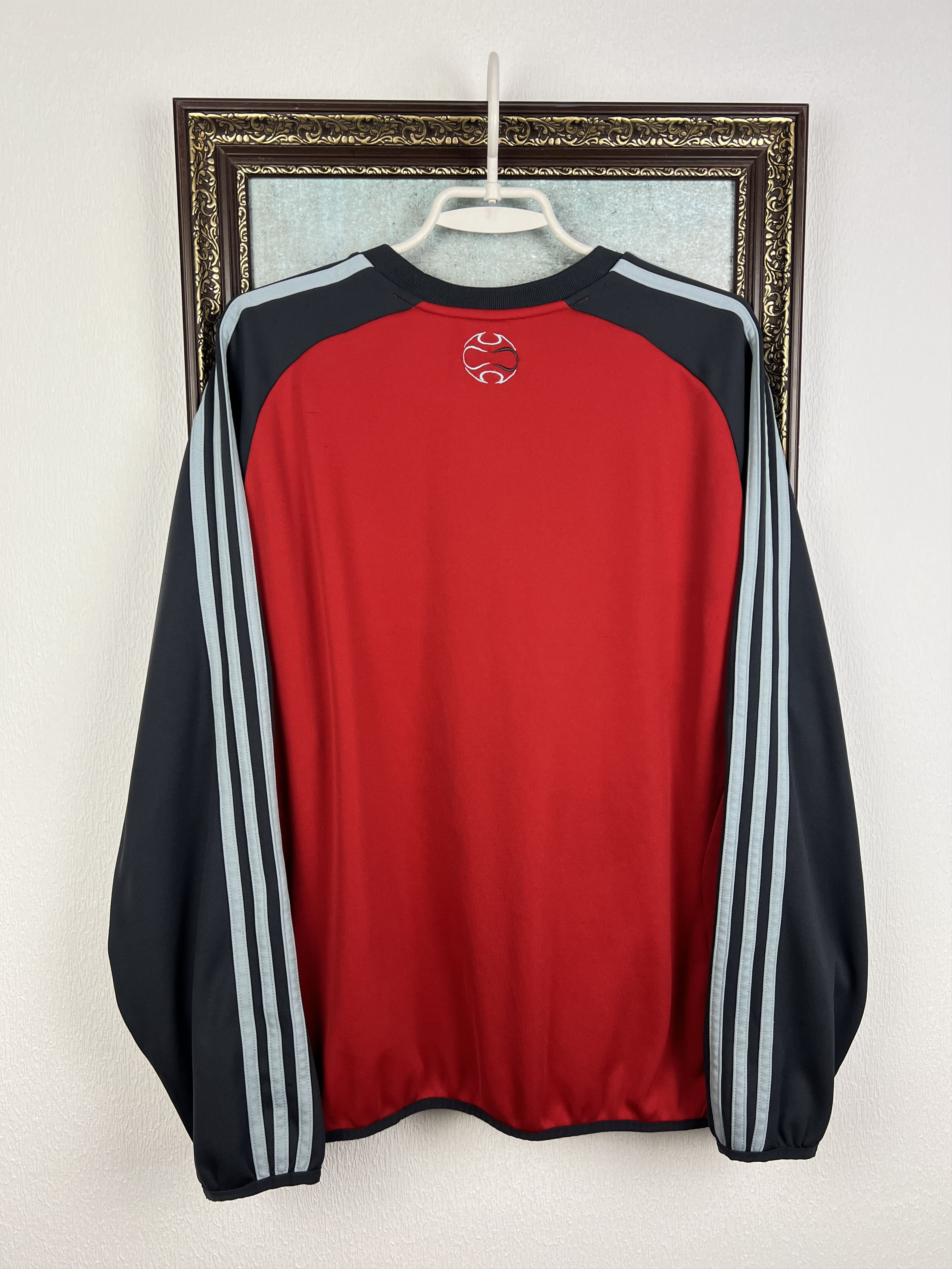 Adidas Latvia Football Sweatshirt Train Soccer Track Top Jacket Size US M / EU 48-50 / 2 - 9 Thumbnail
