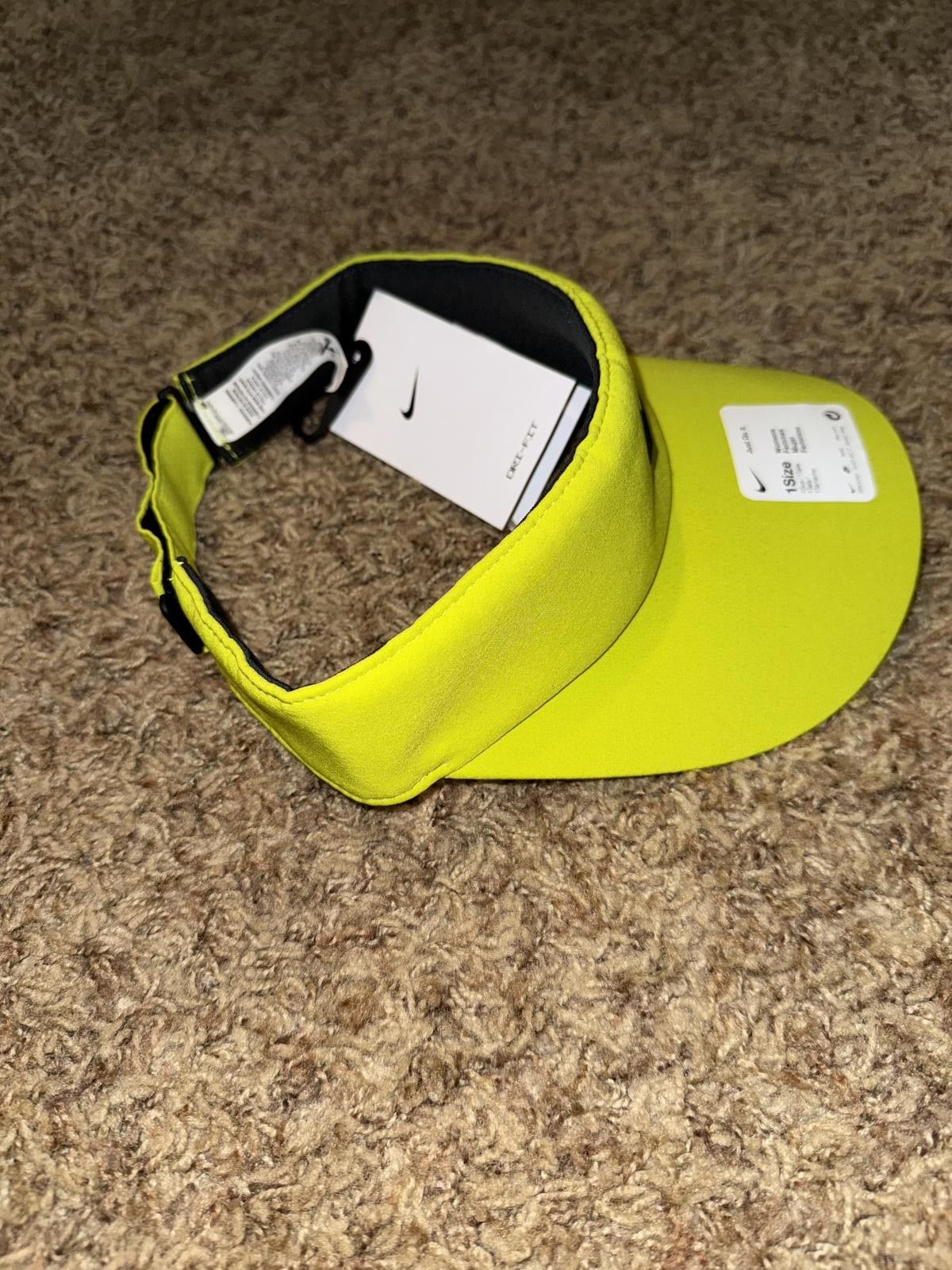 Nike Nike Women’s Aerobill Feather Light Volt Golf Visor Size ONE SIZE - 2 Thumbnail