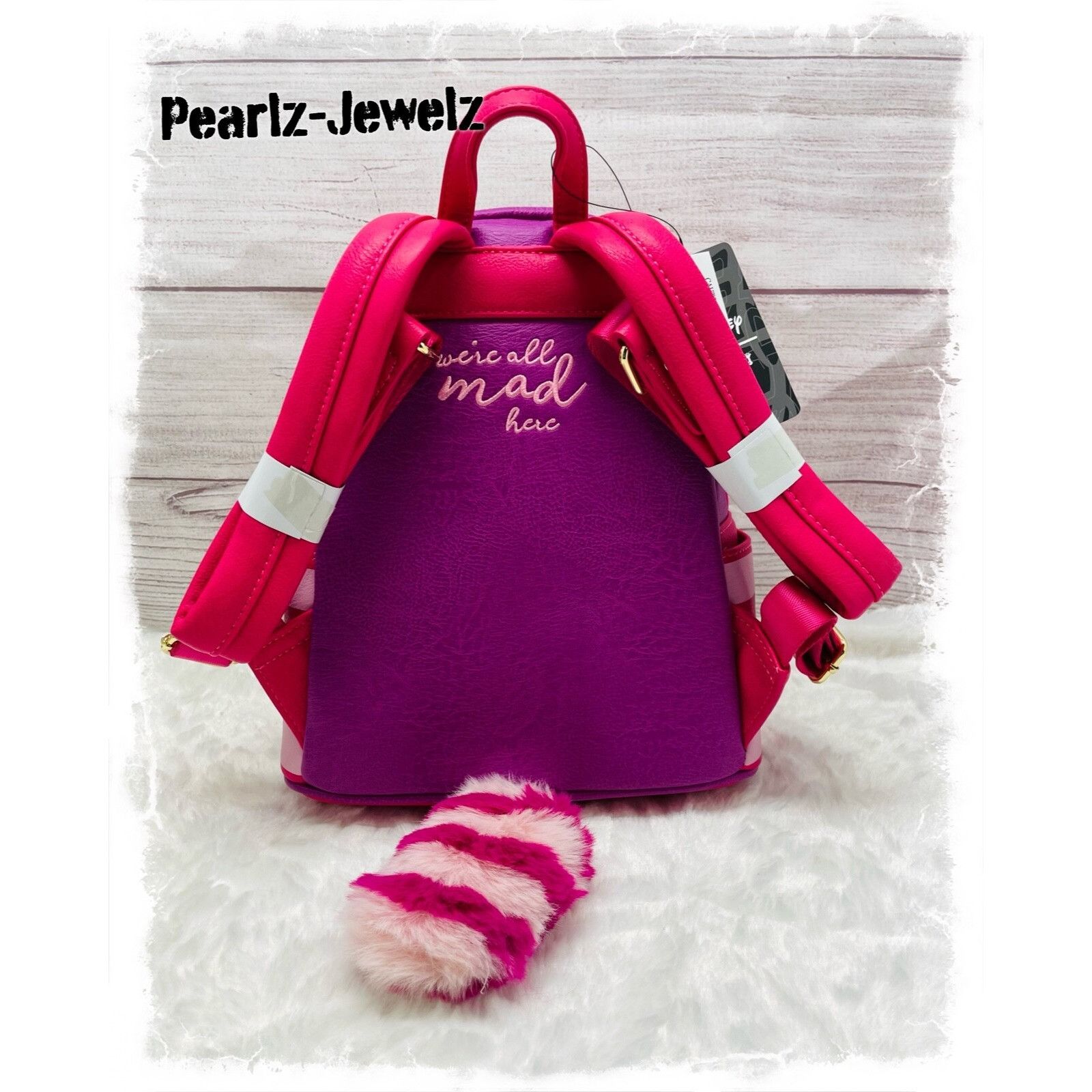 Disney Loungefly Alice in Wonderland Cheshire Cat Figural Cosplay M Size ONE SIZE - 4 Thumbnail