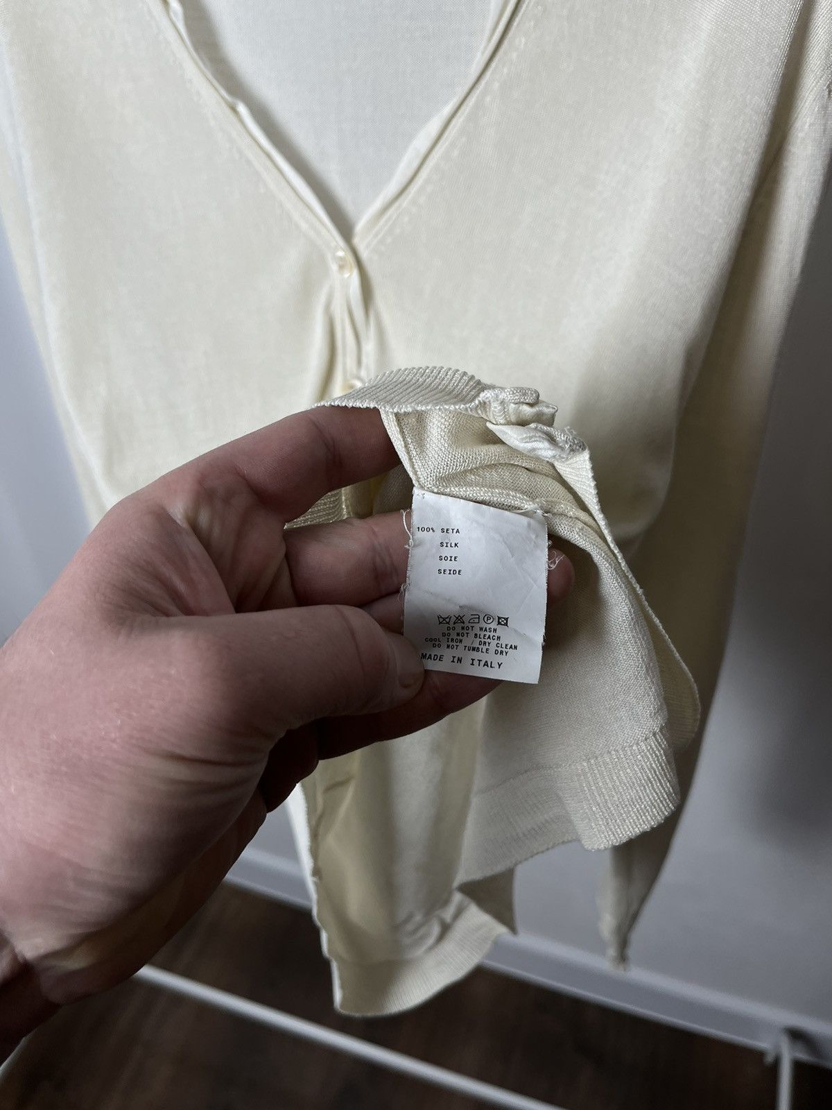 Hackett × Loro Piana Etro Silk Woman’s light Cardigan Size M / US 6-8 / IT 42-44 - 5 Thumbnail