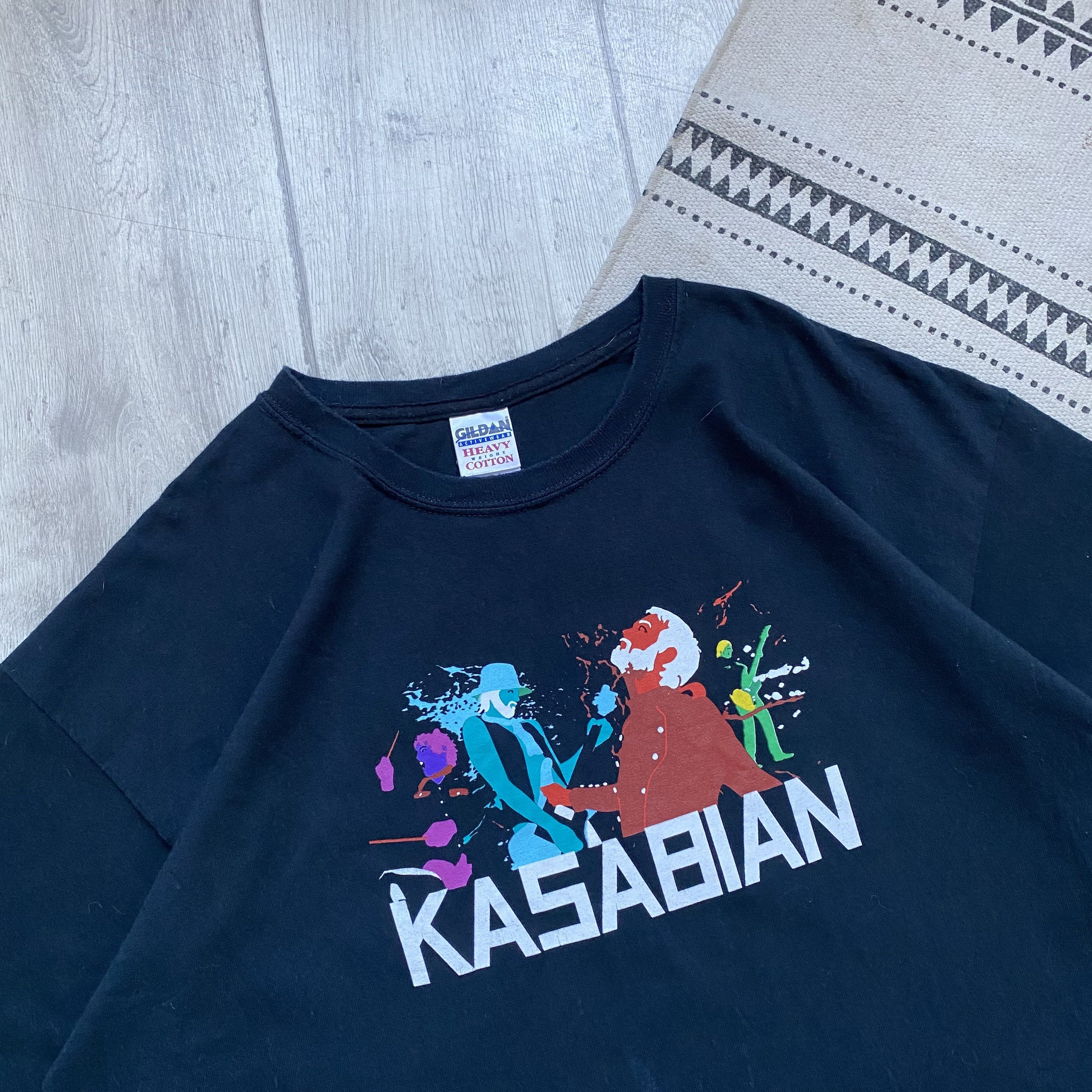 Band Tees 🎸Vintage 00s Kasabian Band Tee Y2K Tour Punk Rock Size US XL / EU 56 / 4 - 2 Thumbnail