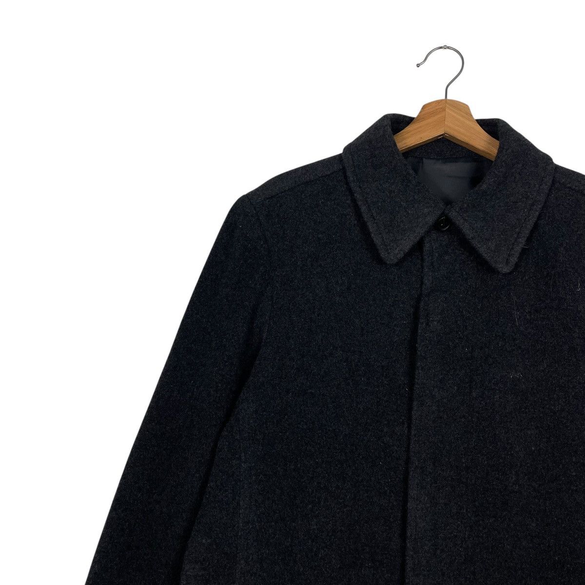 PPFM PPFM Black Wool Coat Size US M / EU 48-50 / 2 - 7 Thumbnail