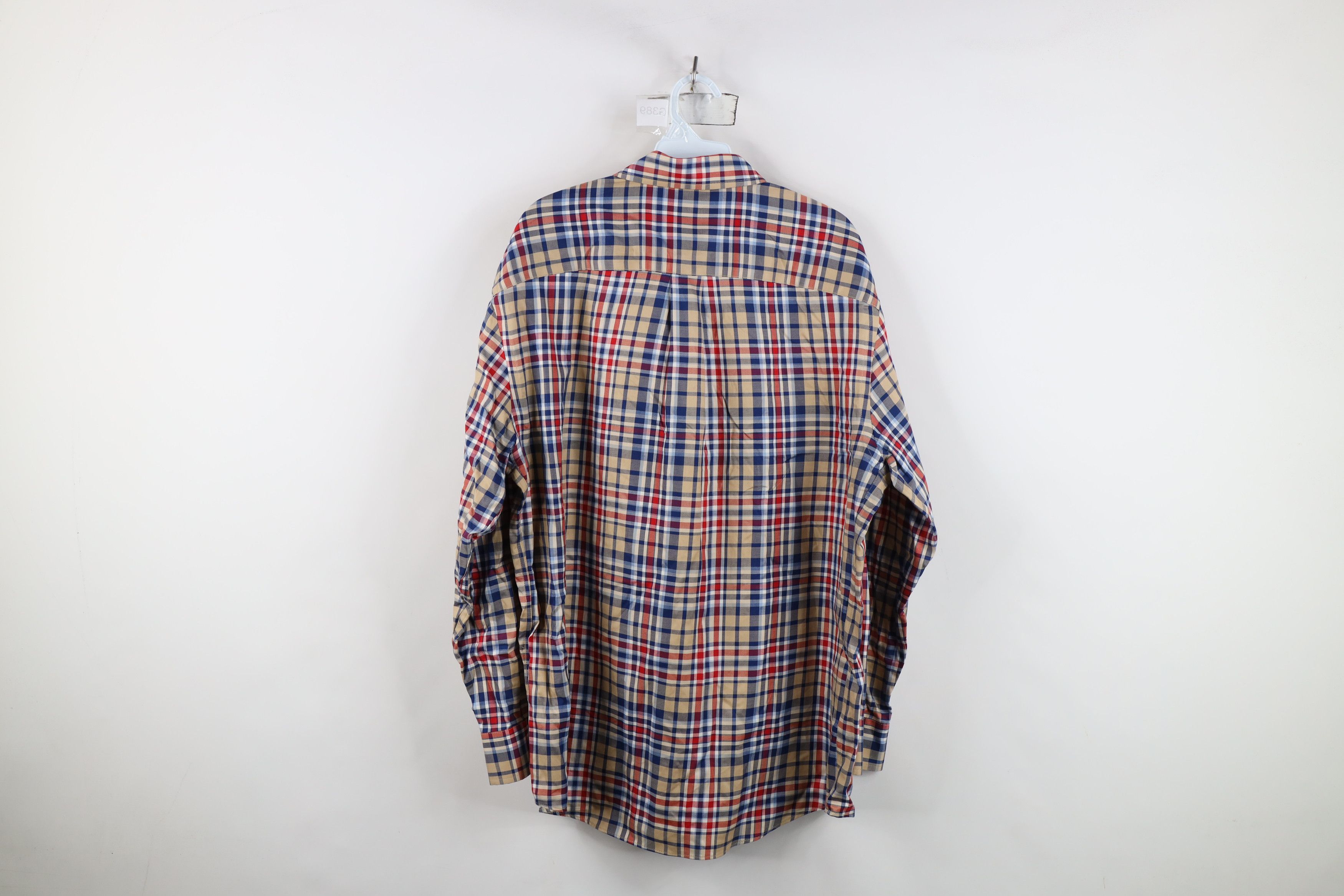 Jos. A. Bank Jos A Bank Fit Checkered Plaid Collared Button Down Shirt Size US L / EU 52-54 / 3 - 9 Thumbnail