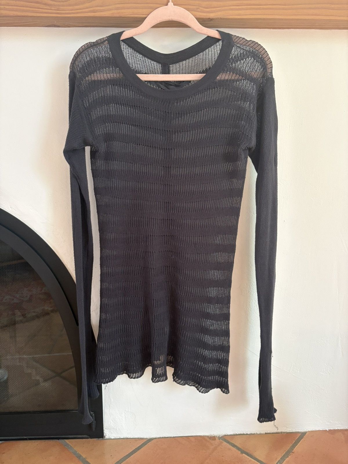 Rick Owens AW06 Rick Owens Dustulator Fish Net Knit Size US M / EU 48-50 / 2 - 1 Thumbnail