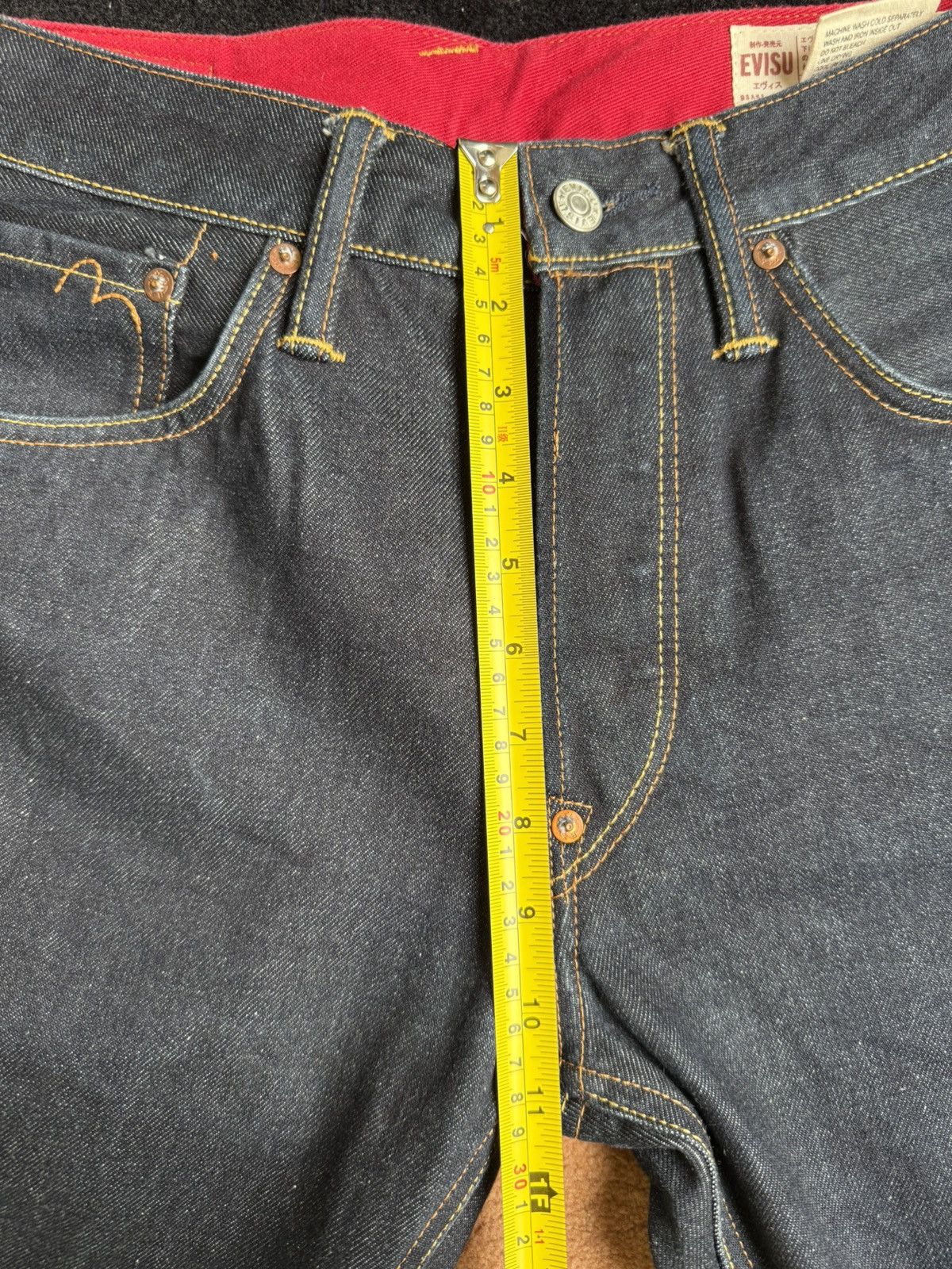 Evisu EVISU Mosaic embroidery daicock denim jeans size:30x34 Size US 30 / EU 46 - 12 Thumbnail