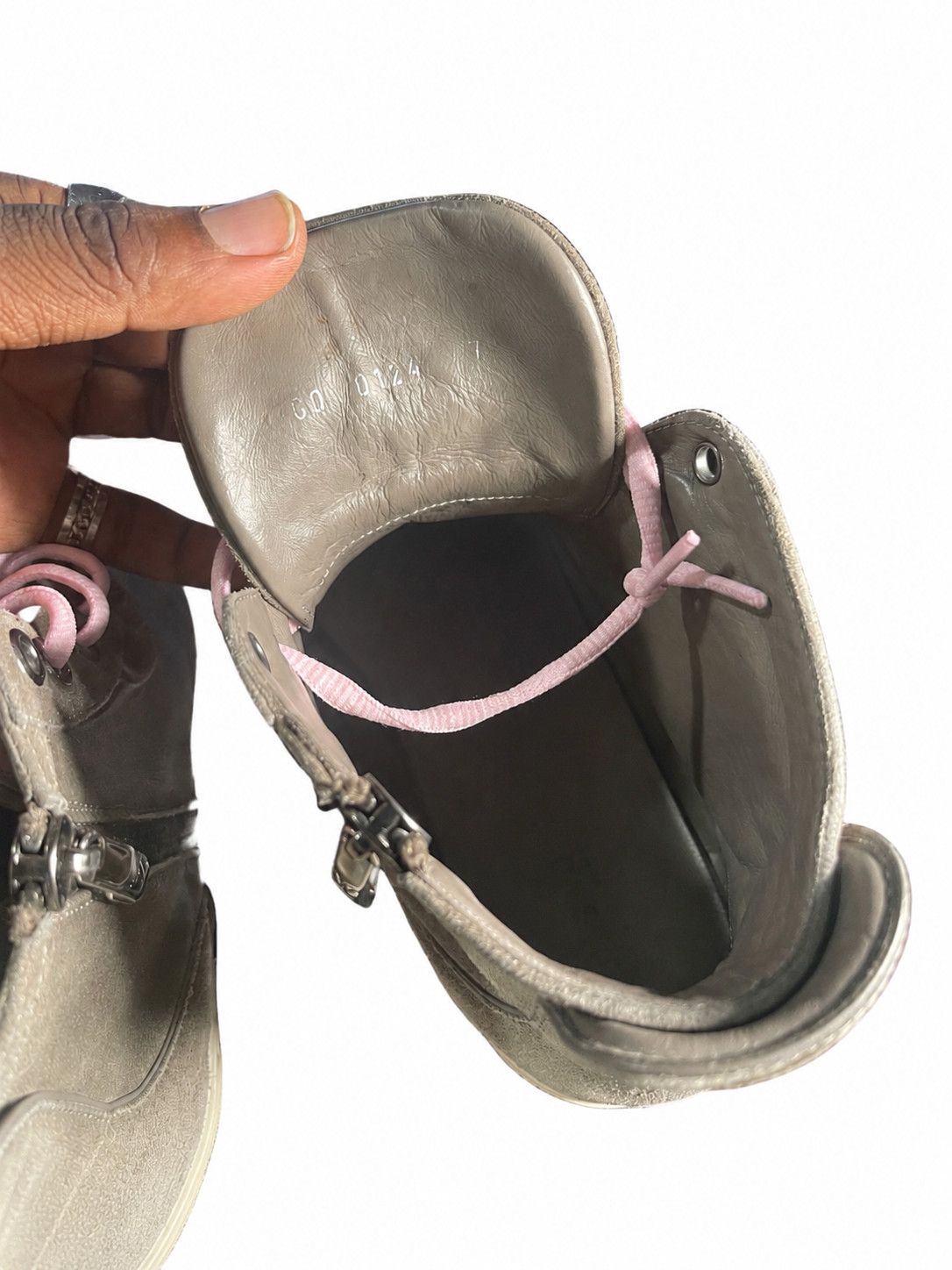 Louis Vuitton Louis Vuitton Beige Pink Monogram High Tops SZ 9.5 Size US 9.5 / EU 42-43 - 10 Thumbnail