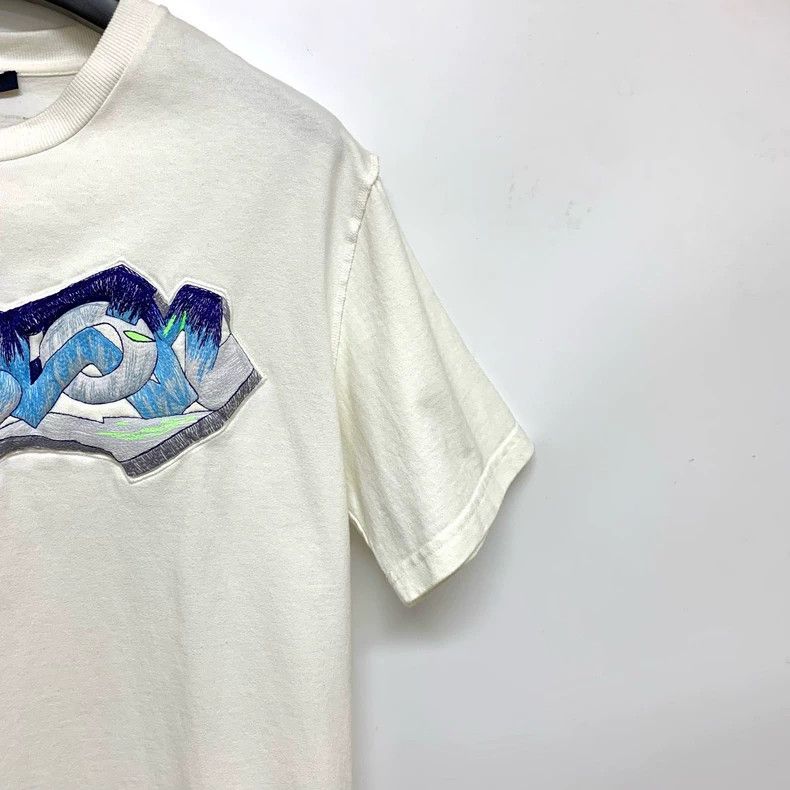 Louis Vuitton Louis Vuitton Alphabet Graffiti Short Sleeve T-Shirt 2503-N Size US L / EU 52-54 / 3 - 6 Thumbnail
