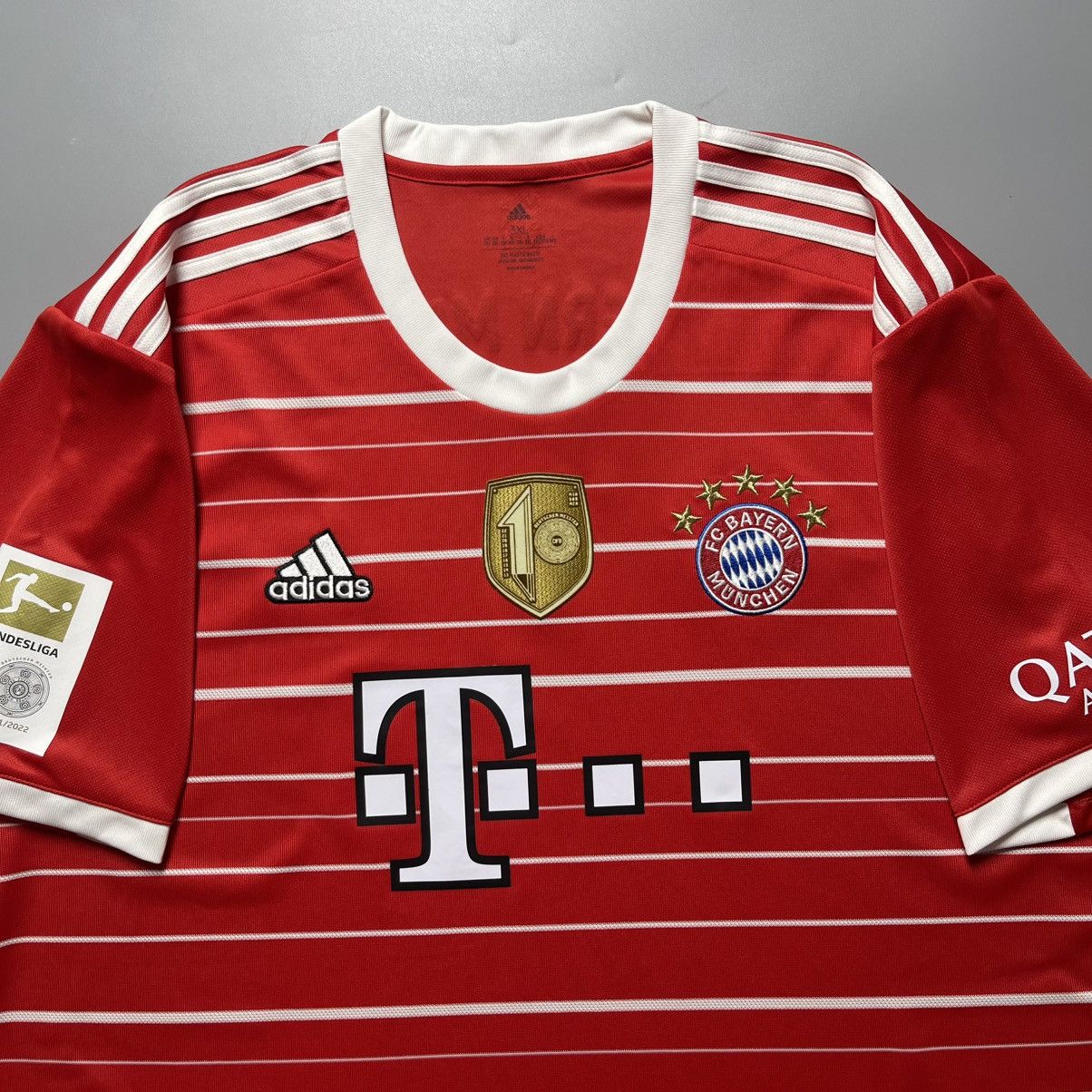 Adidas 3XL BAYERN ADIDAS 2022/2023 FOOTBALL HOME JERSEY #11 COMAN Size US XXL / EU 58 / 5 - 4 Thumbnail