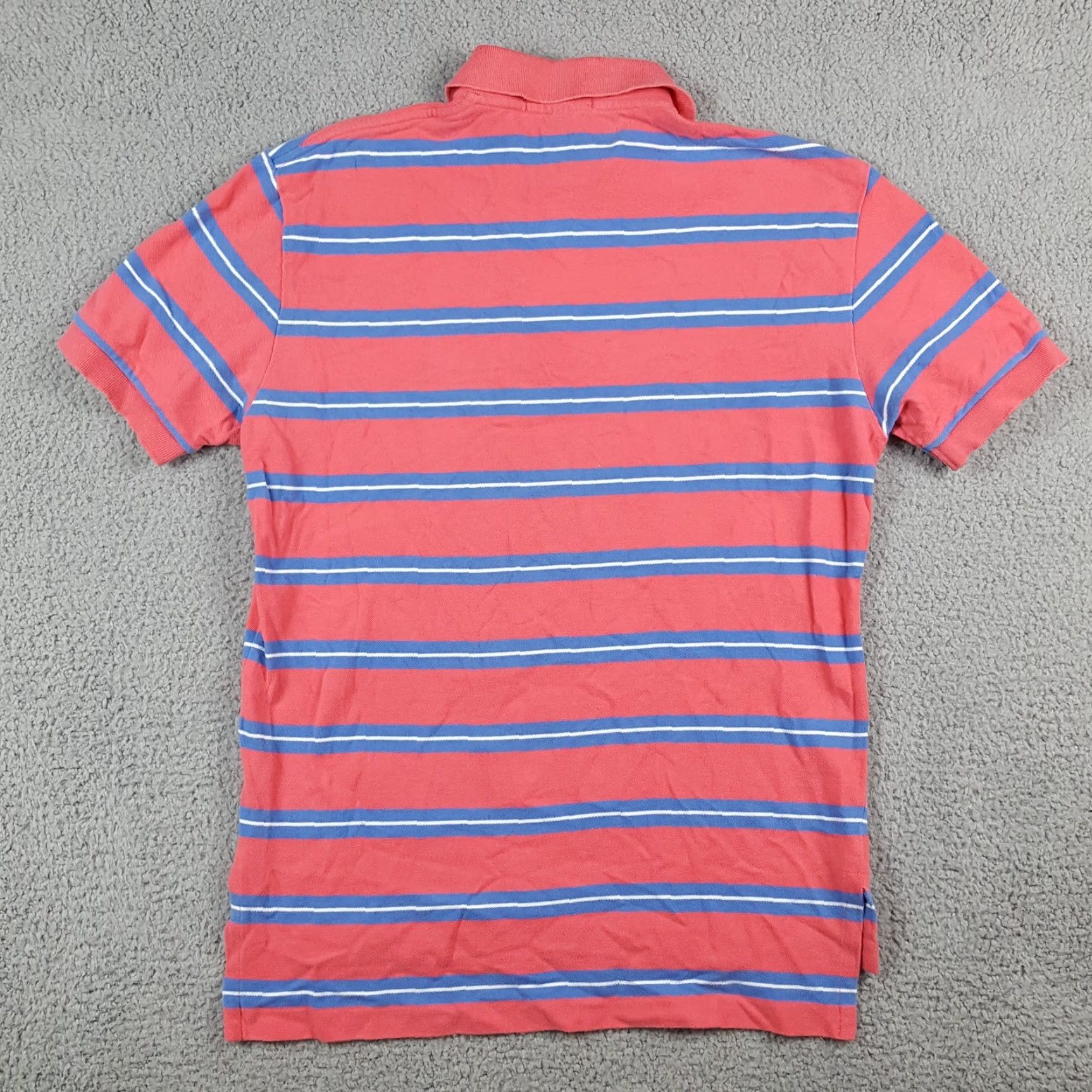Ralph Lauren VINTAGE Ralph Lauren Polo Shirt Men M Pink Striped Pony Logo 90s Grunge Preppy Skate Size US M / EU 48-50 / 2 - 4 Thumbnail