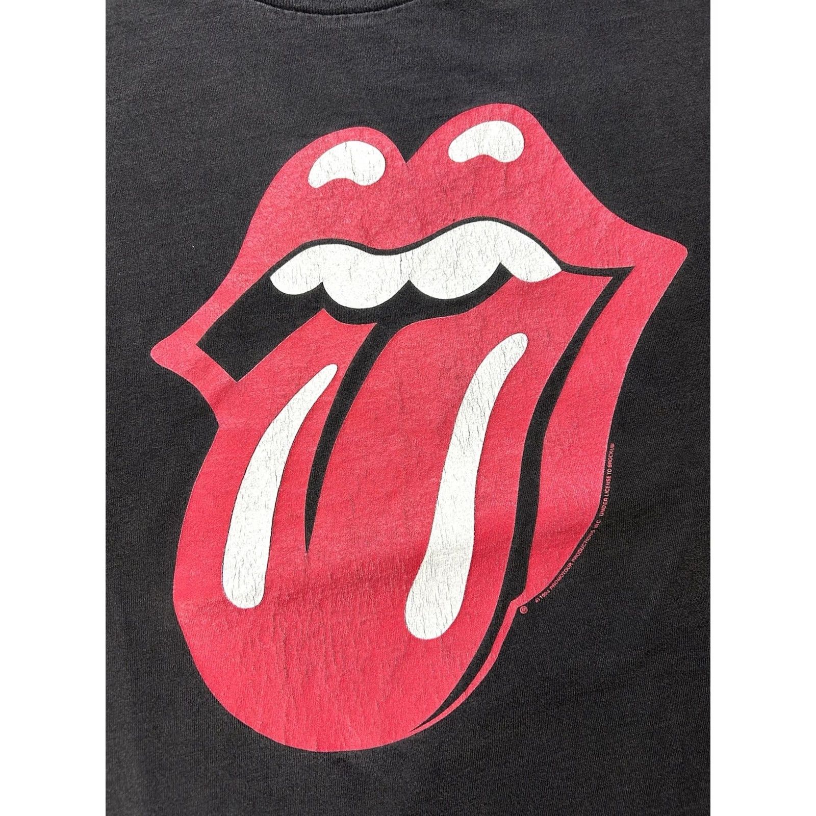 Vintage VINTAGE Brockum Worldwide Rolling Stones Voodoo Lounge 94/95 World Tour T-Shirt XL Black 90s Rock Mens Size US XL / EU 56 / 4 - 3 Thumbnail