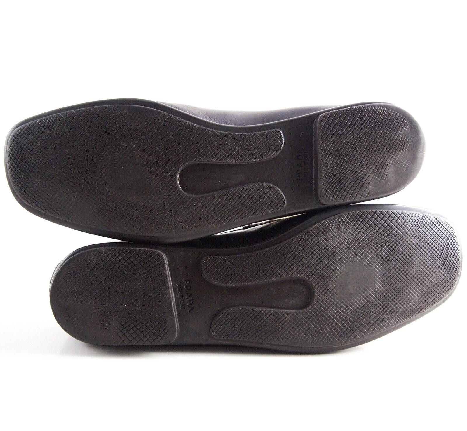 Prada Prada Penny Loafers Brown Leather US 9 EU 42 Size US 9 / EU 42 - 6 Thumbnail