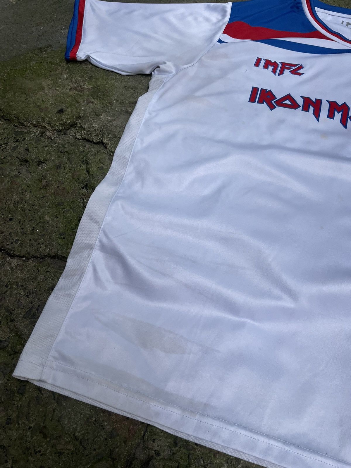 Iron Maiden Vintage Iron Maiden #11 Jersey T-Shirt RARE Size US XL / EU 56 / 4 - 5 Thumbnail