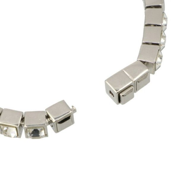 Saint Laurent Paris o1la1rc1a0325 Size: OS / 752737 Rhinestone Tennis Bracelet Size ONE SIZE - 3 Thumbnail