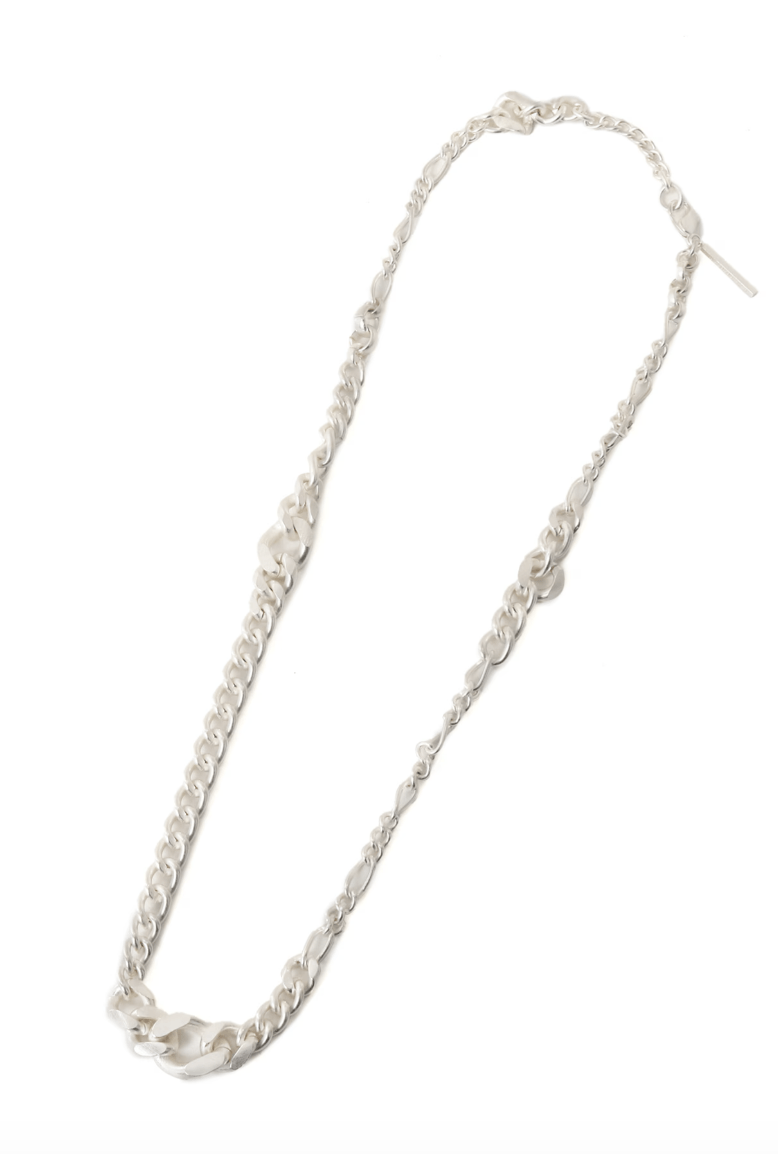 Yohji Yamamoto Yohji Yamamoto BRASS MIXED-CHAIN NECKLACE Size ONE SIZE - 1 Thumbnail