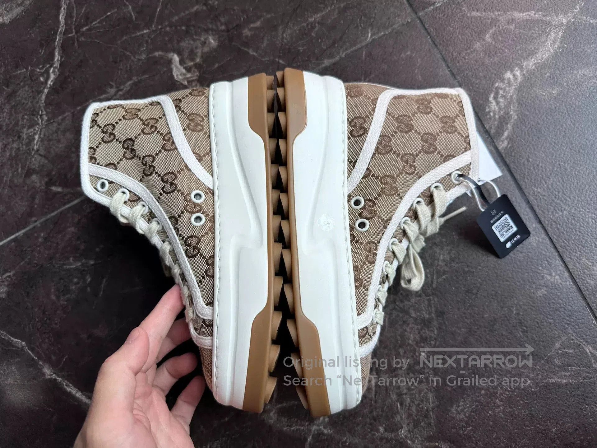 Gucci Gucci Logo High. Size US 4 / IT 34 - 4 Thumbnail