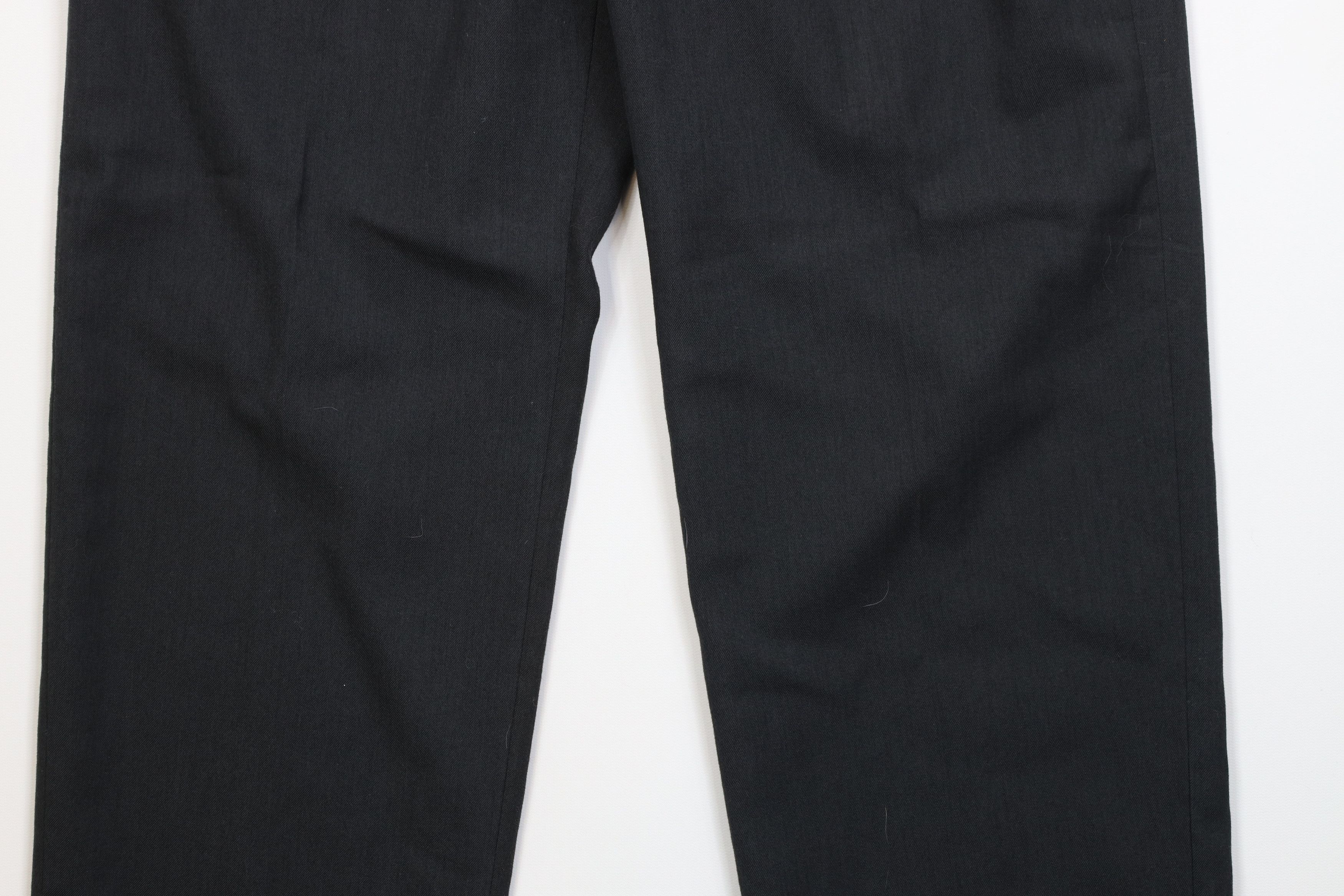 Vintage Vintage 90s Streetwear Worsted Blend Knit Wide Leg Pants Size US 30 / EU 46 - 4 Thumbnail