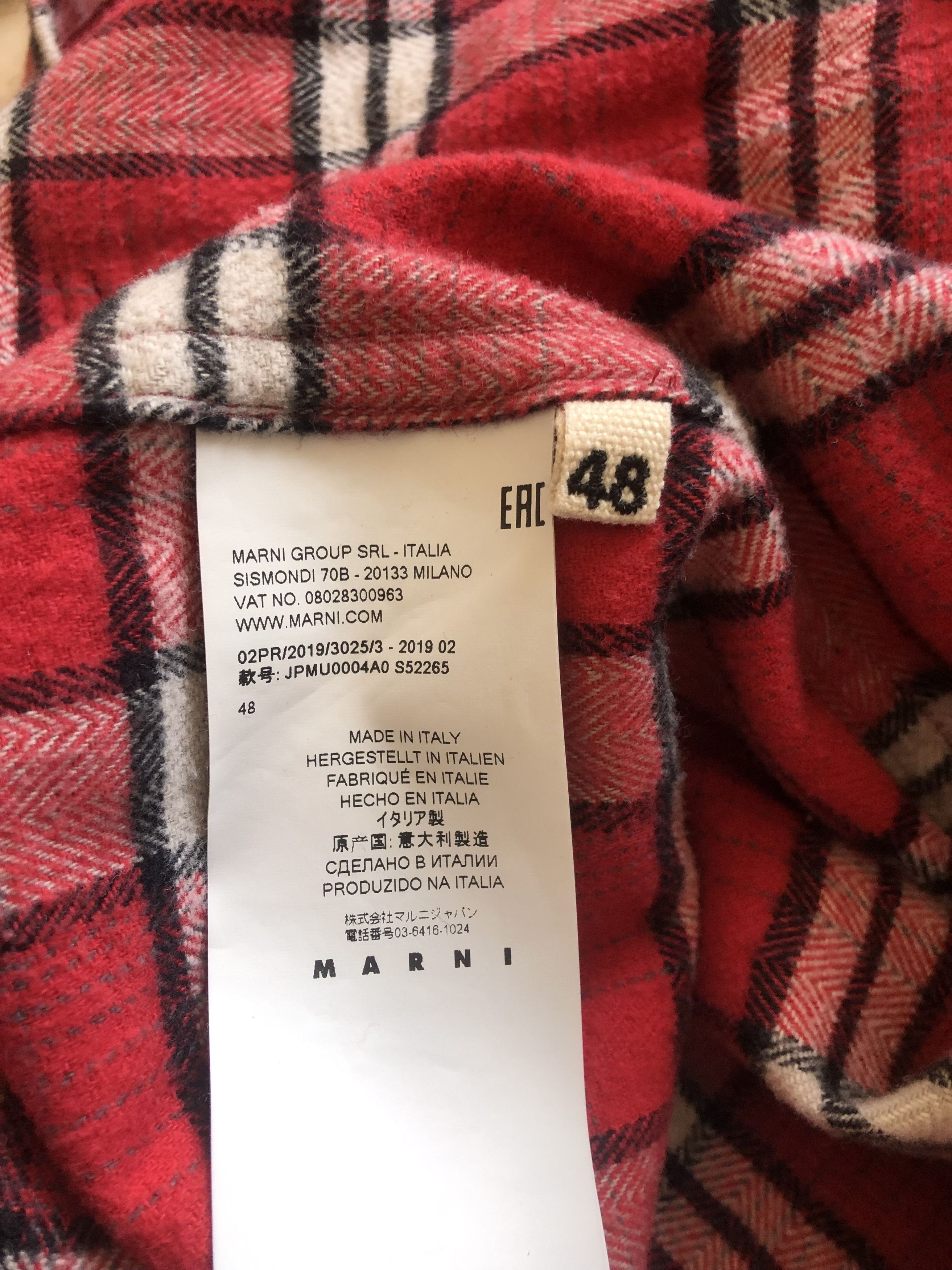 Marni Marni Tartan Poncho Size US M / EU 48-50 / 2 - 5 Thumbnail