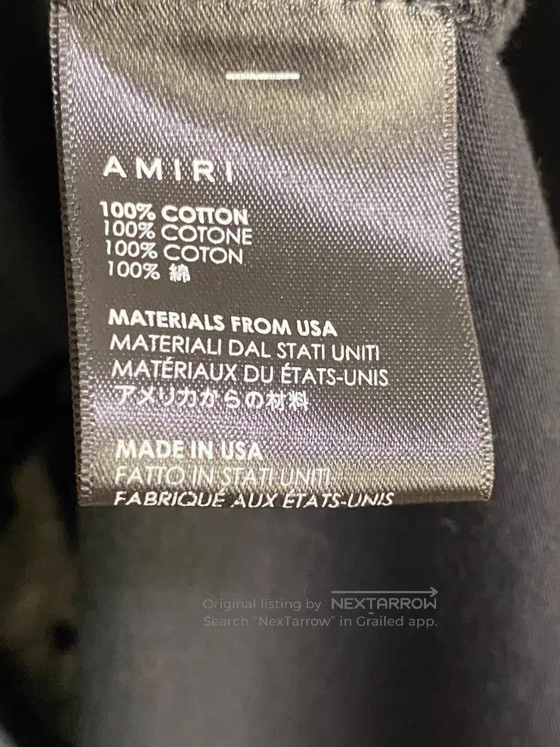 Amiri Amiri Size M Black Lost Boy T-shirt Size US M / EU 48-50 / 2 - 8 Thumbnail