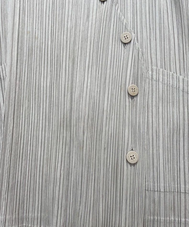 Issey Miyake Issey Miyake size:4 Grey pleated and deformed vest Size S / US 4 / IT 40 - 8 Thumbnail