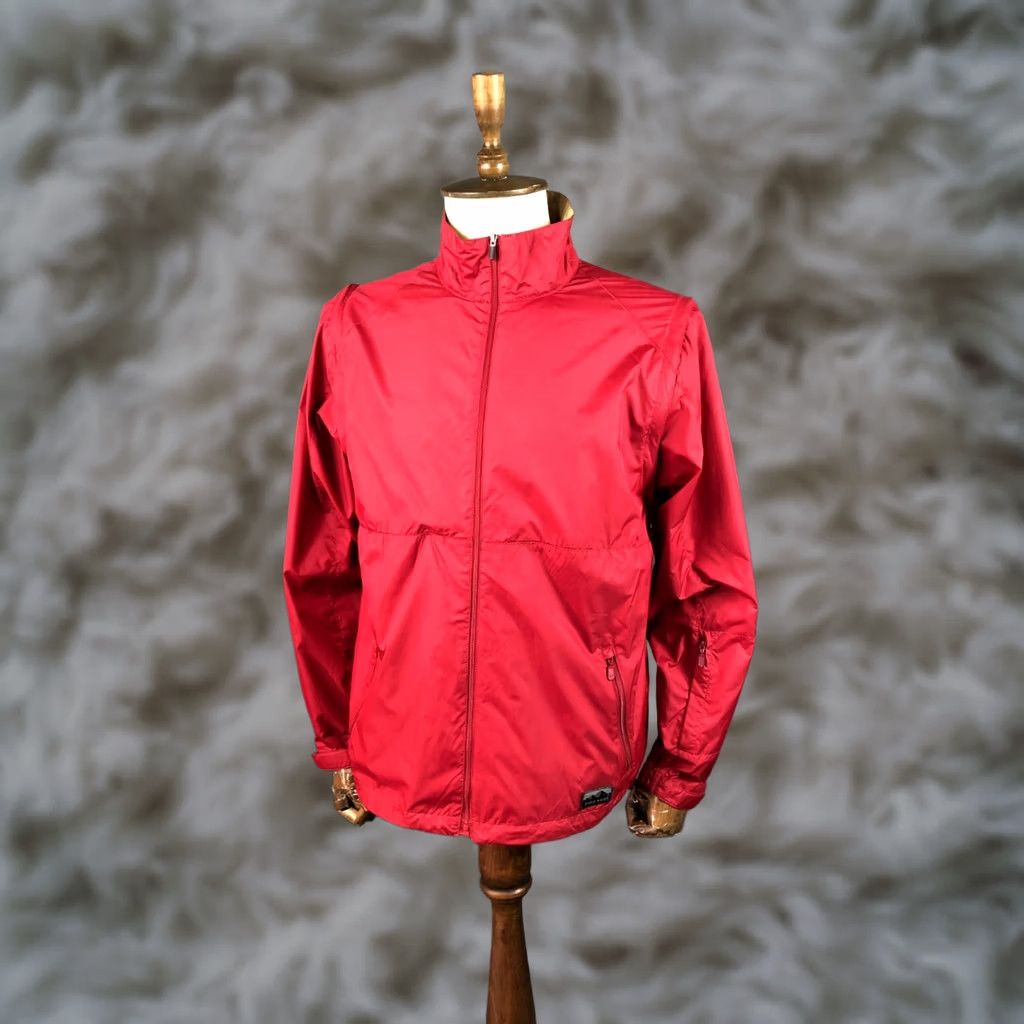 Eddie Bauer Eddie Bauer Windbreaker Full Zip Jacket Polyester Men's M Red Vintage Windbreaker Jacket Mens M Red Eddie Bauer Full Zip Polyester Vintage Size US M / EU 48-50 / 2 - 1 Thumbnail