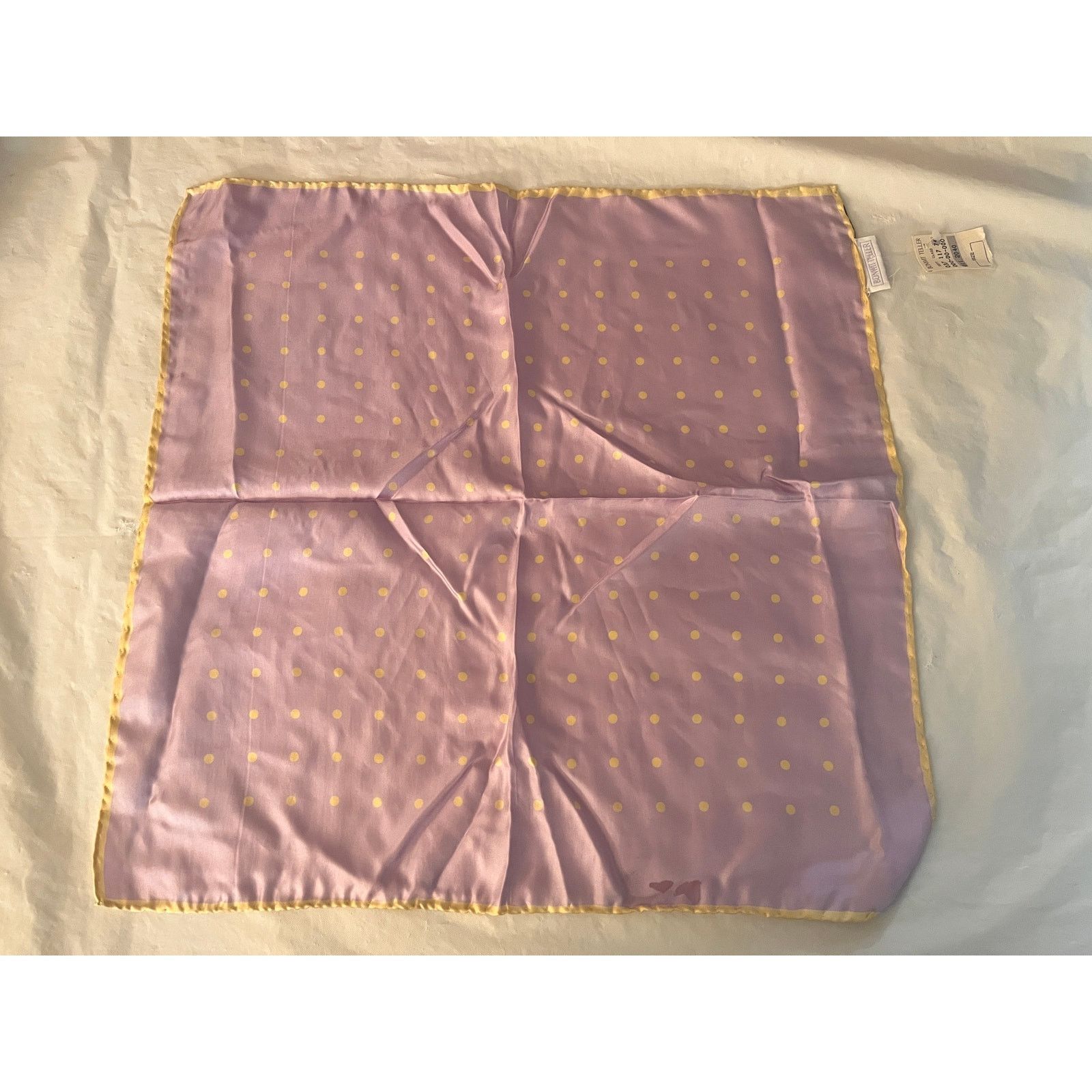 Other Vintage Bonwit Teller Made In Italy scarf Hand Roll Size ONE SIZE - 2 Thumbnail