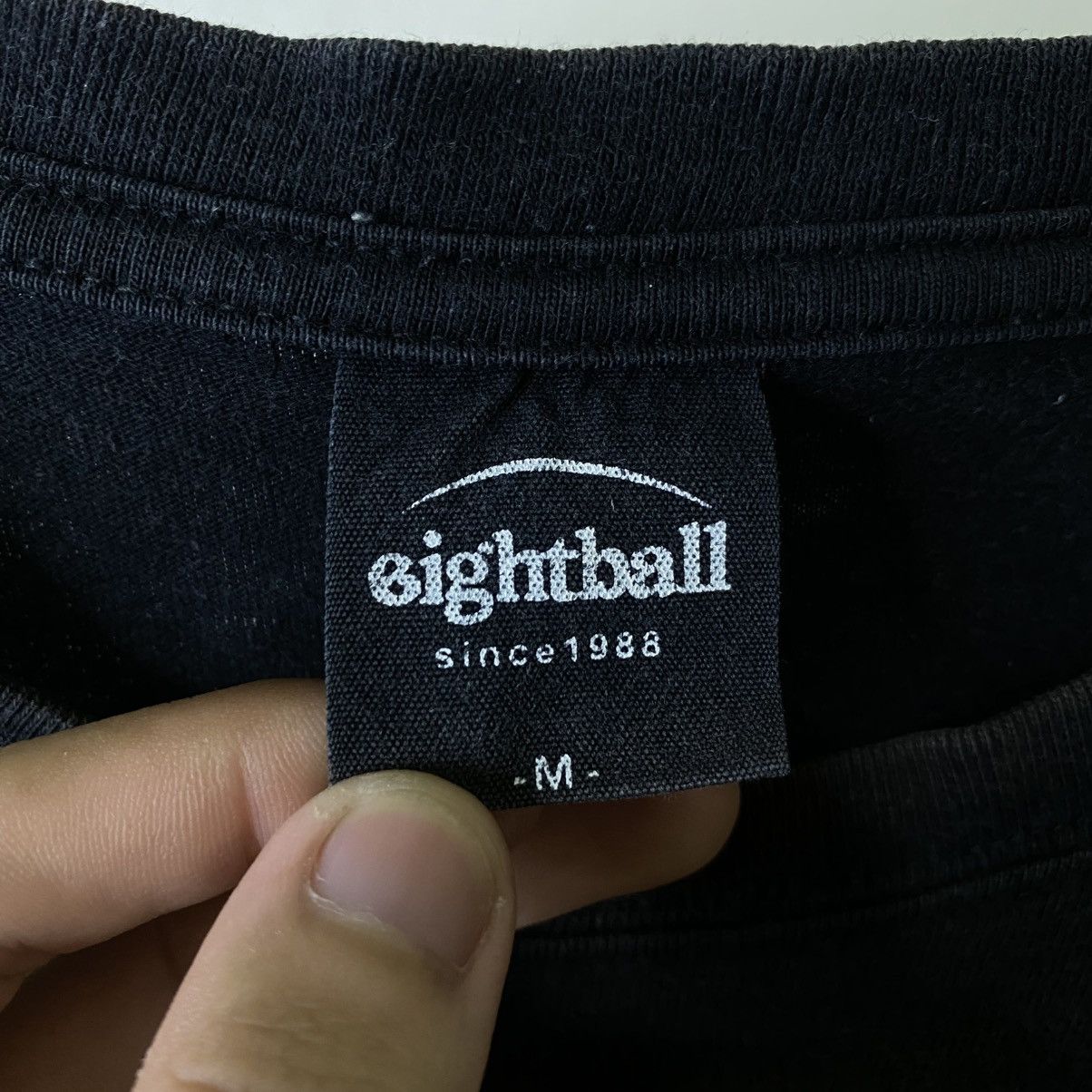 Vintage Y2K EightBall Skateboard Skater Tee Size US M / EU 48-50 / 2 - 6 Thumbnail