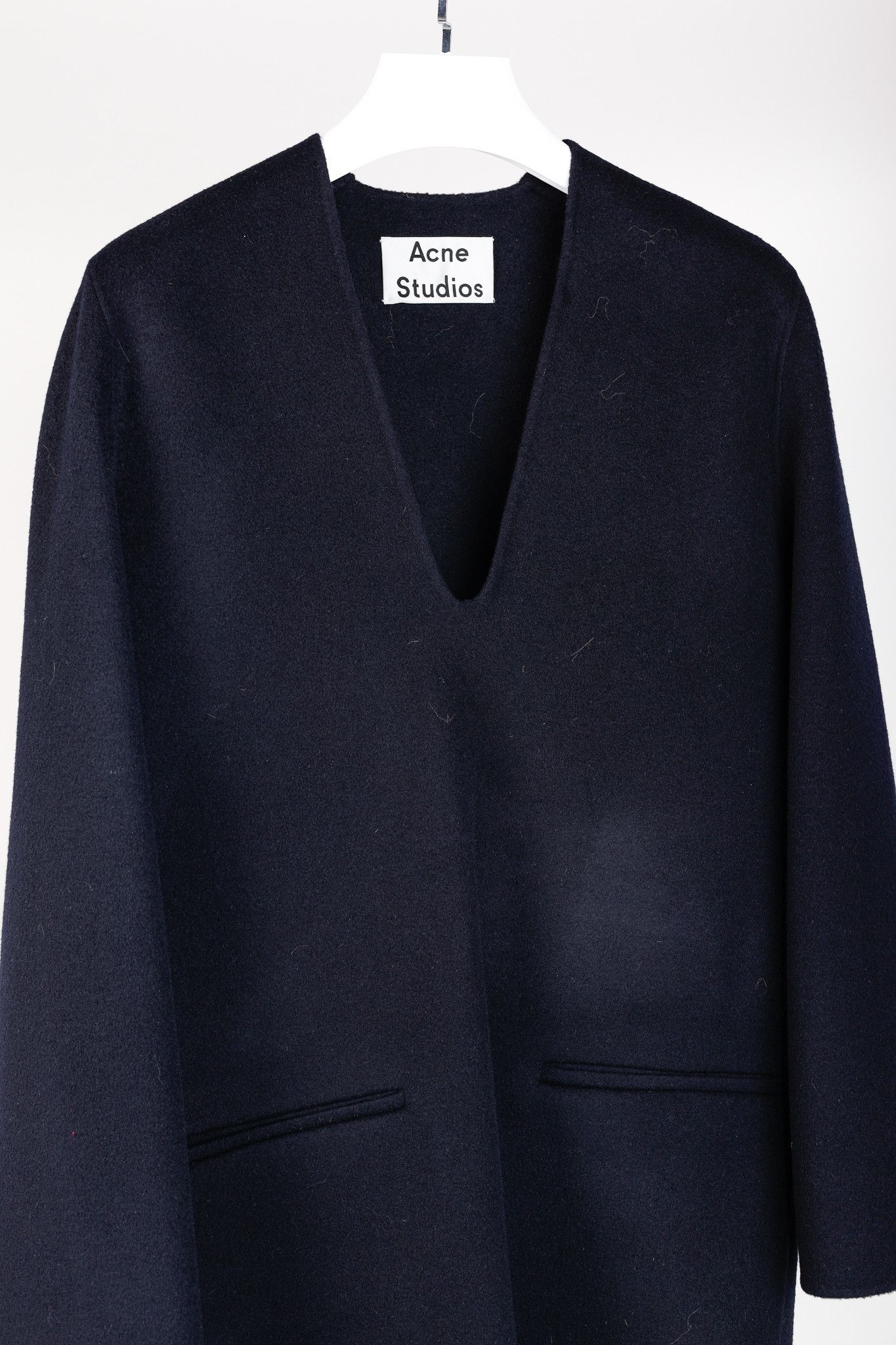 Acne Studios Acne Studios Alley Double Wool & Cashmere Long-Sleeve Dress Size XS / US 0-2 / IT 36-38 - 3 Thumbnail