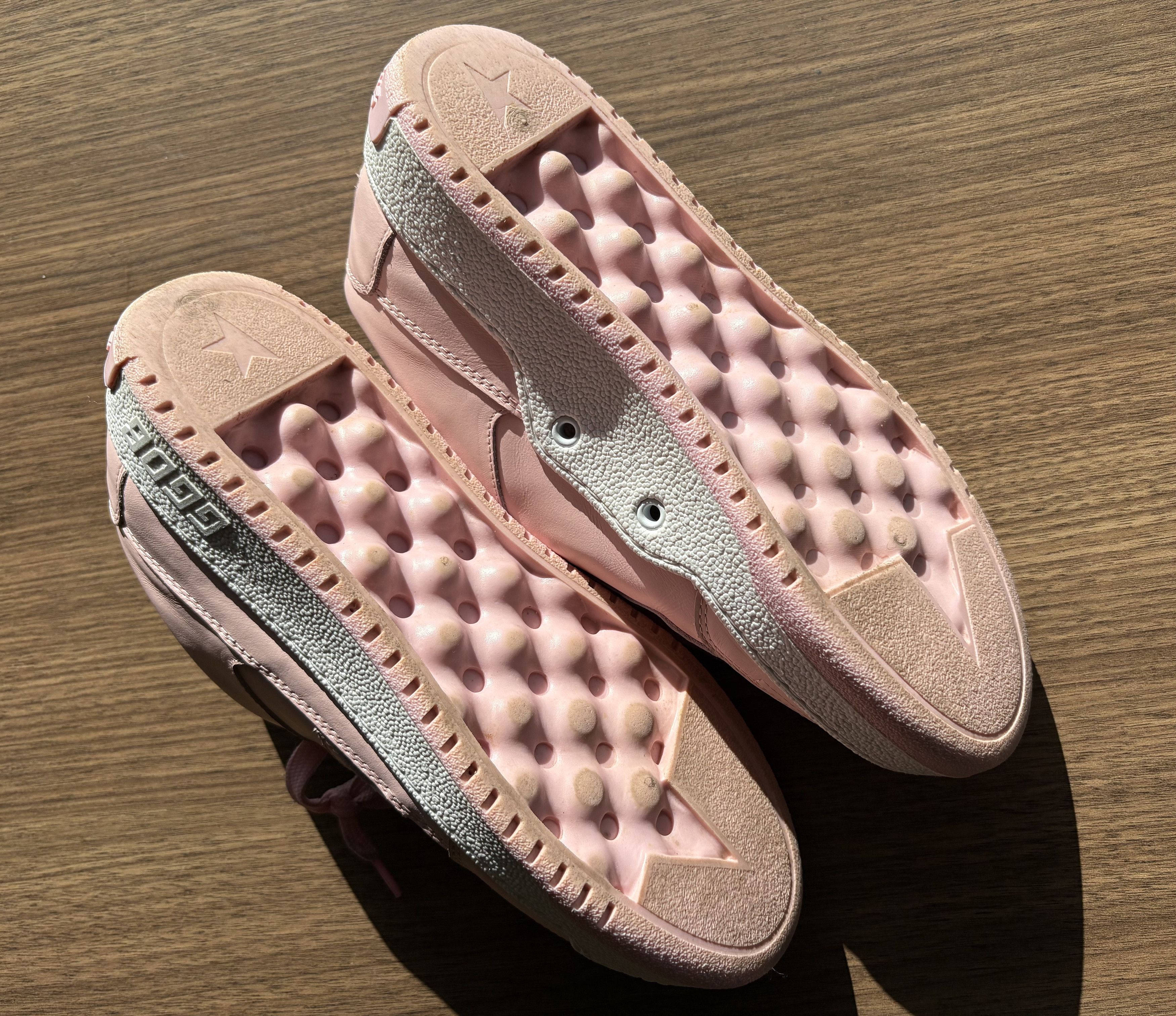 Golden Goose Golden Goose Women’s Yeah Low Top Pink Leather Size US 8 / IT 38 - 5 Thumbnail