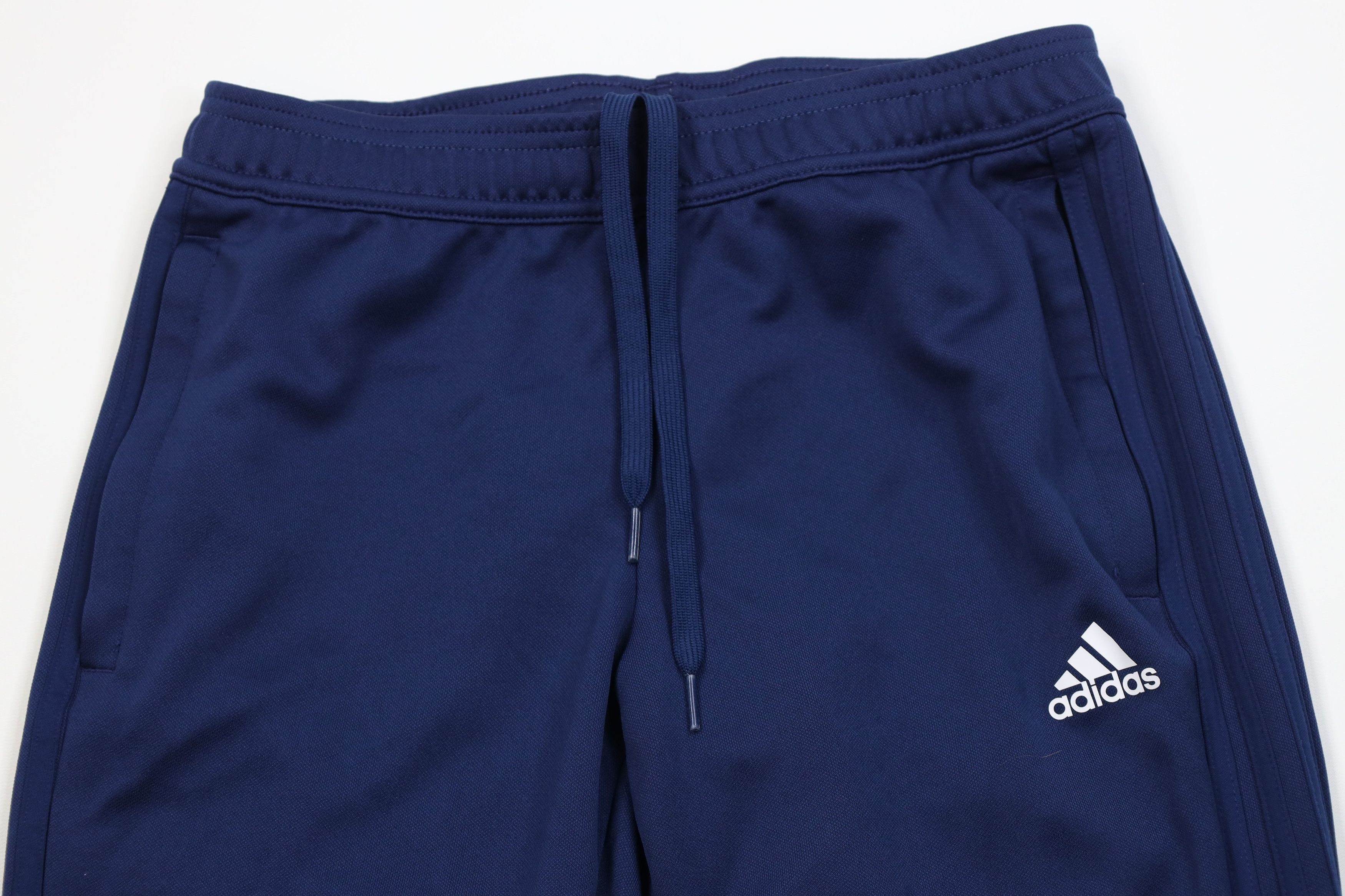 Adidas Vintage Y2K Adidas Tapered Leg Warm Up Soccer Pants Blue Size US 32 / EU 48 - 2 Thumbnail