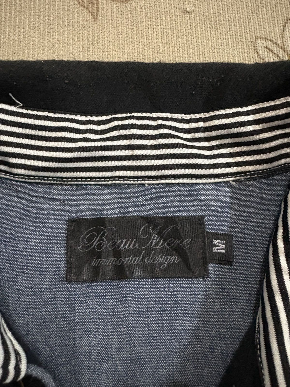 Beaumere Vintage Japanese Brand Beaumere Polo Tee Size US S / EU 44-46 / 1 - 4 Thumbnail