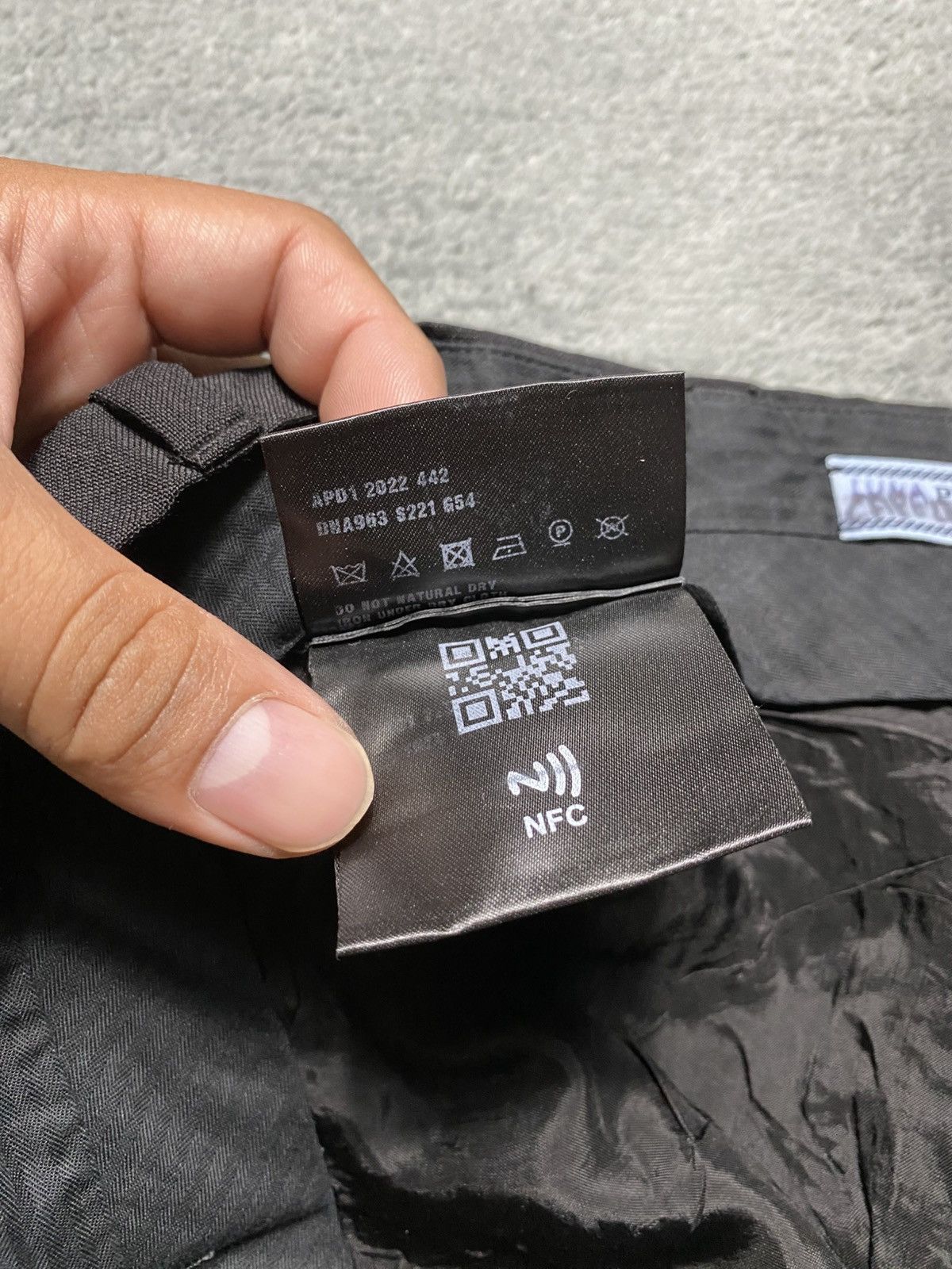 Prada × Raf Simons PRADA / RAF SIMONS 2022 WIDE SLACKS Size 25" / US 0 / IT 36 - 7 Thumbnail