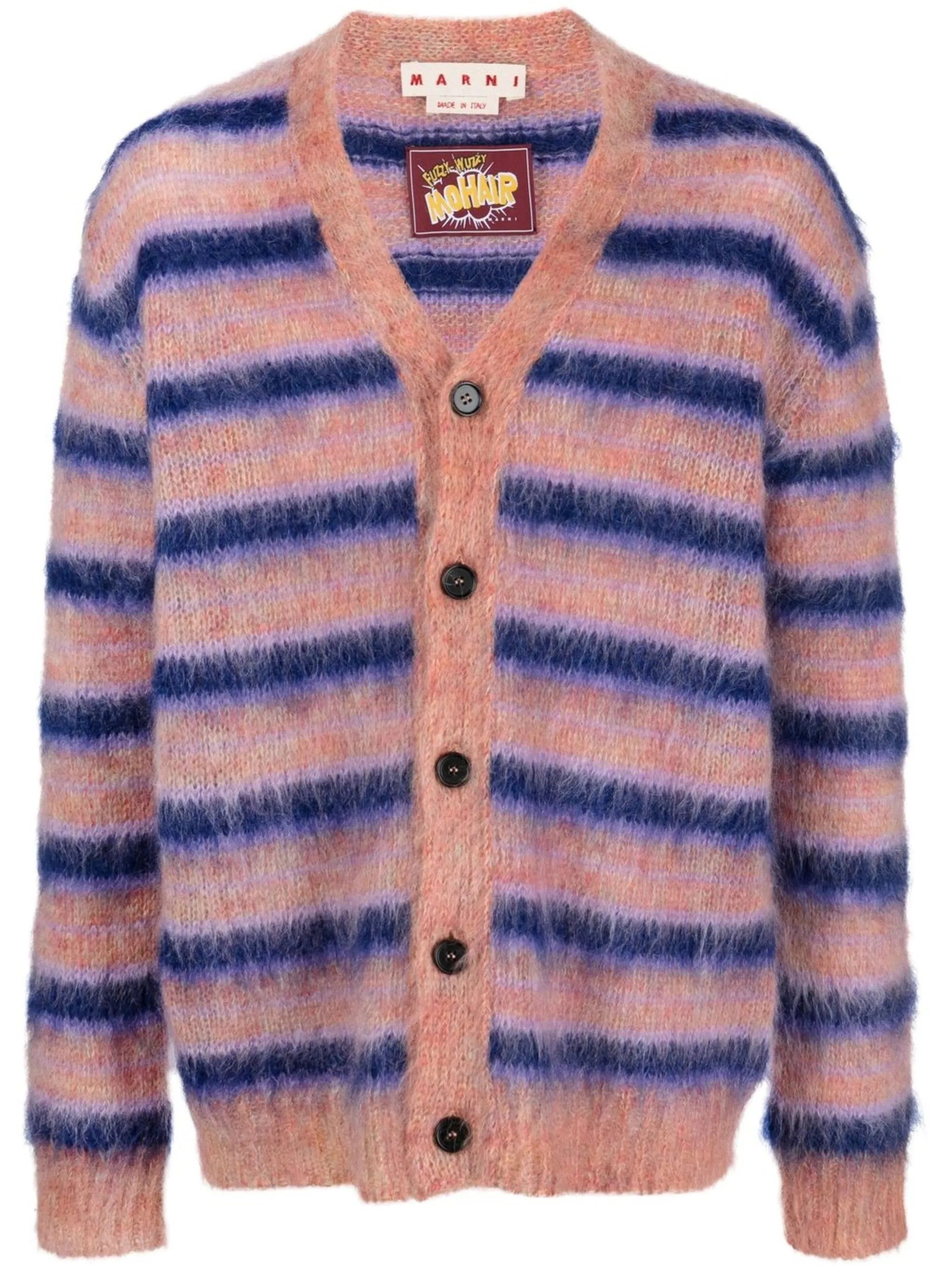 Marni o1y0225 Cardigan in Multicolor Size US S / EU 44-46 / 1 - 1 Thumbnail