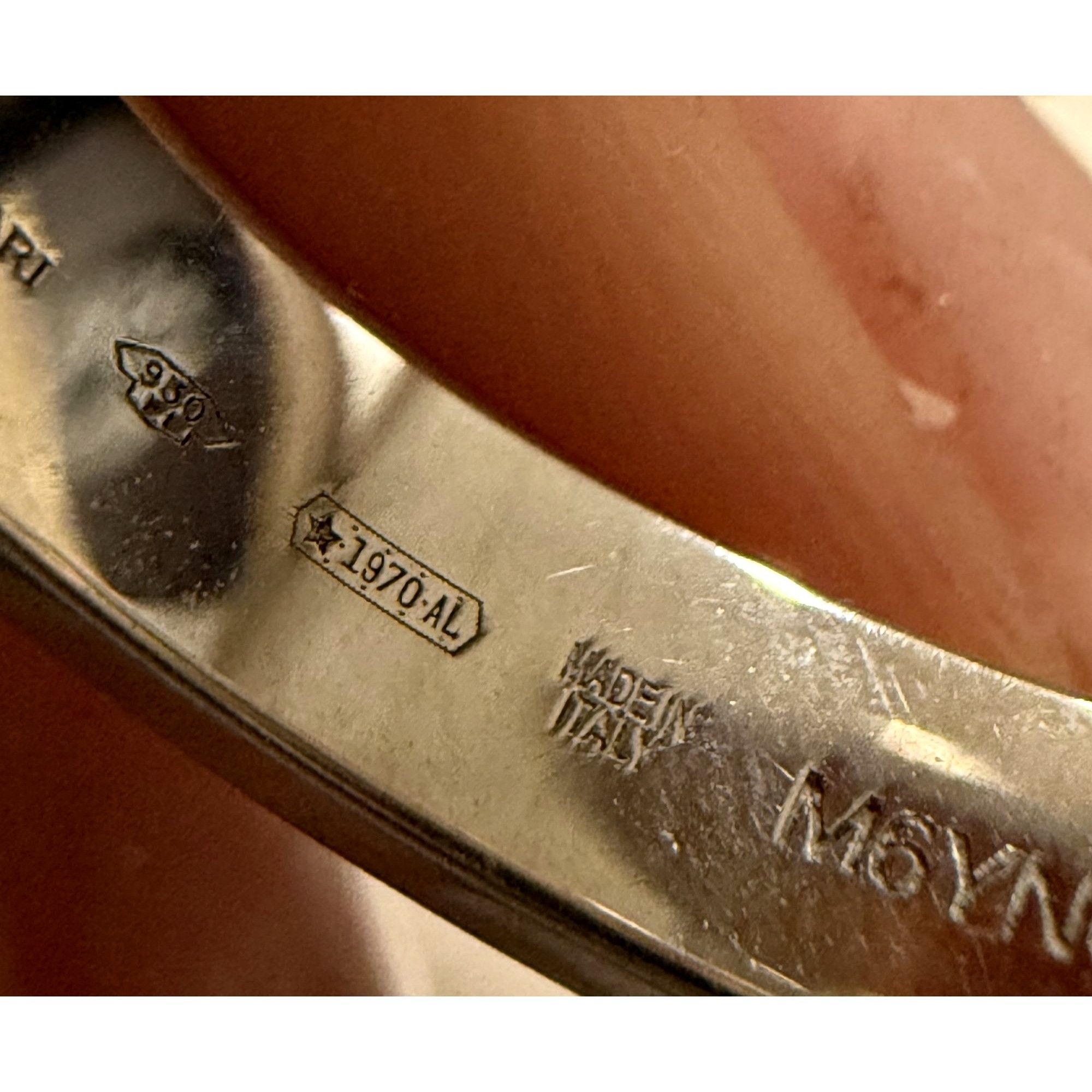 Bvlgari Bvlgari Platinum Wedding Band Ring Size 58 Engraved With Aut Size ONE SIZE - 8 Thumbnail