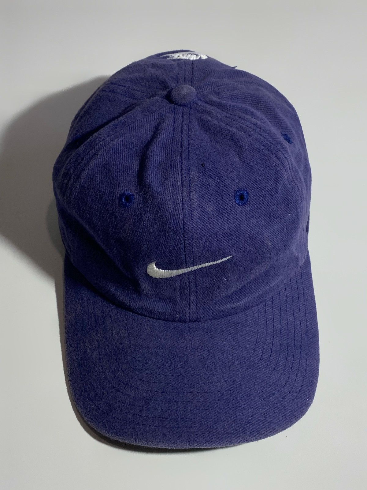 Nike Vintage 90s Nike Swoosh Logo Cap Size ONE SIZE - 6 Thumbnail