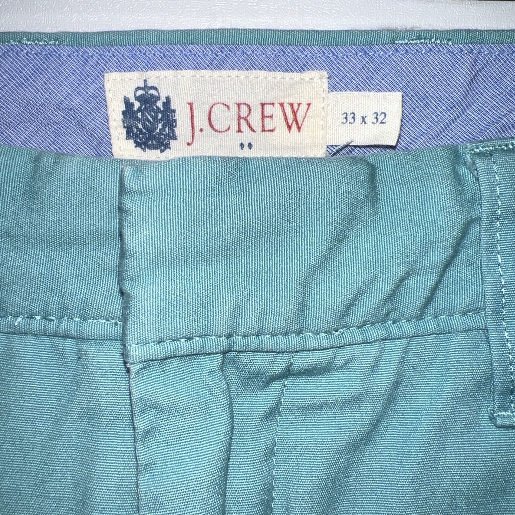 J.Crew J.CREW Pants Khakis Beige Mens 33x32 Regular Size Size US 33 - 3 Thumbnail