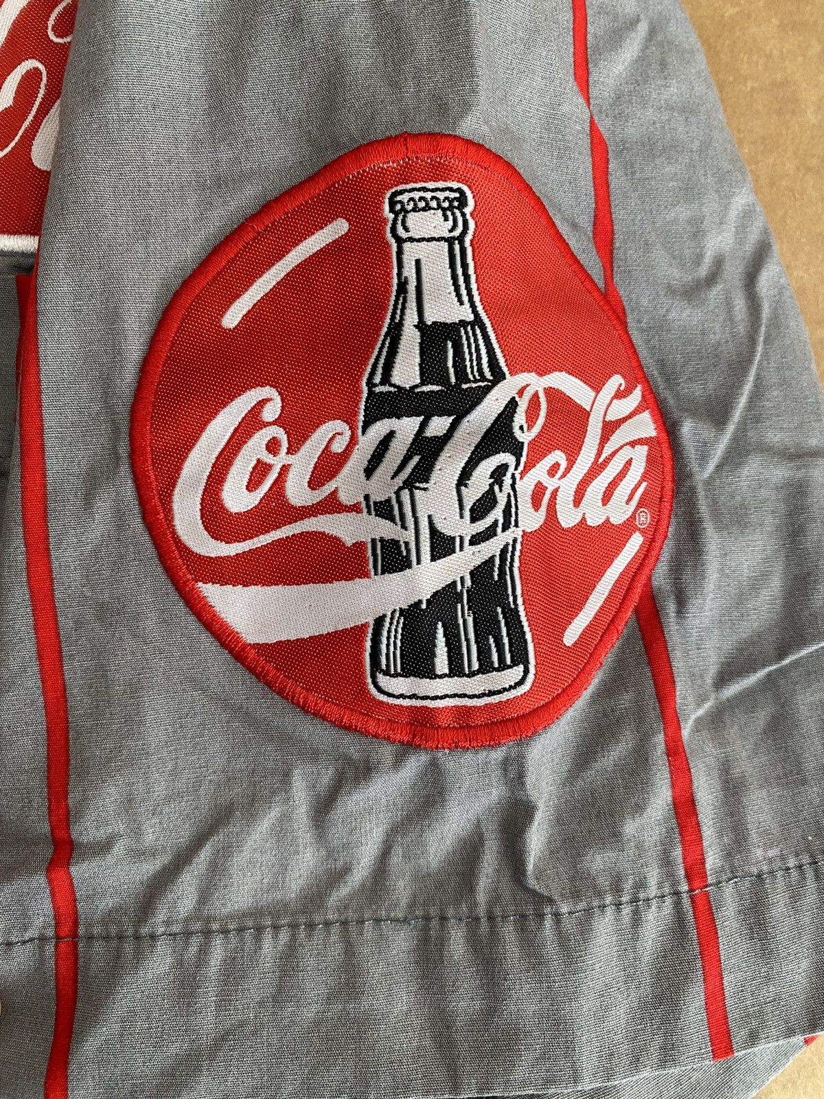 Coca Cola × Vintage Vintage Coca Cola button down shirt Size US L / EU 52-54 / 3 - 3 Thumbnail