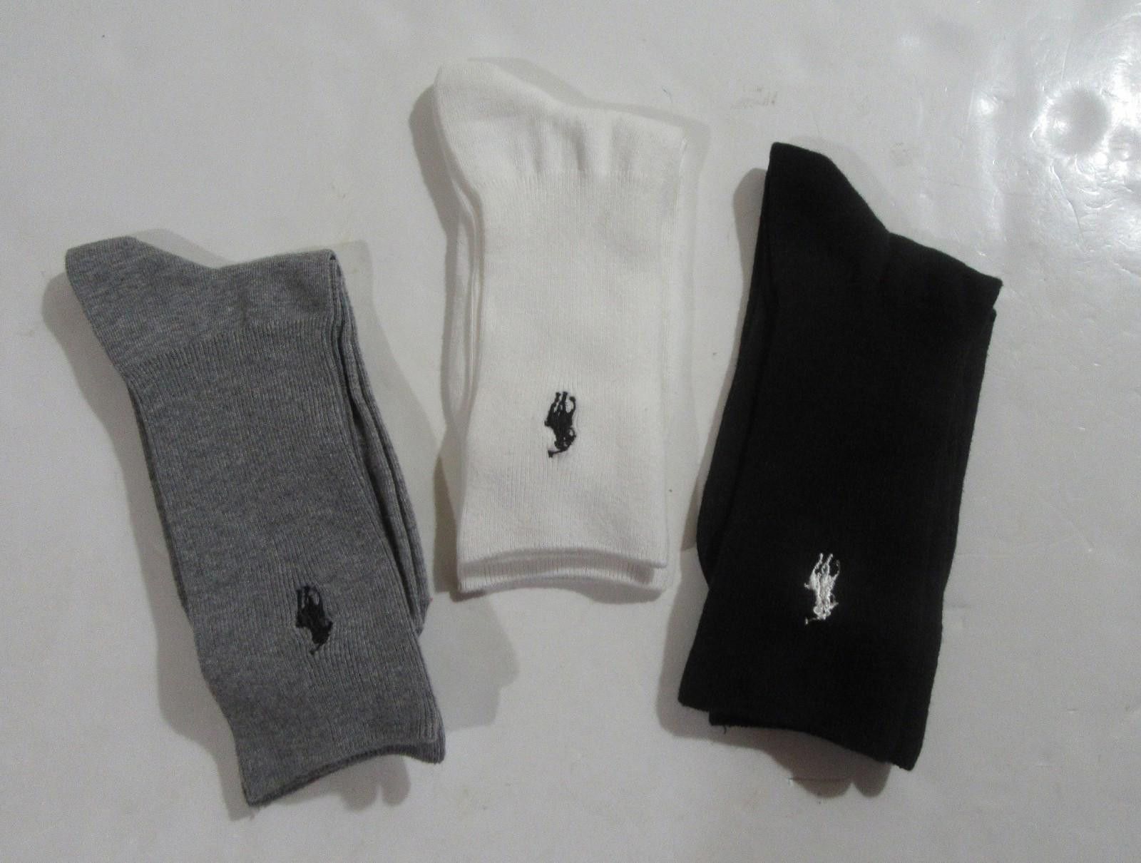 Polo Ralph Lauren Polo Ralph Lauren Womens Trouser Socks 3 Packs (9 Pair) Size ONE SIZE - 3 Thumbnail