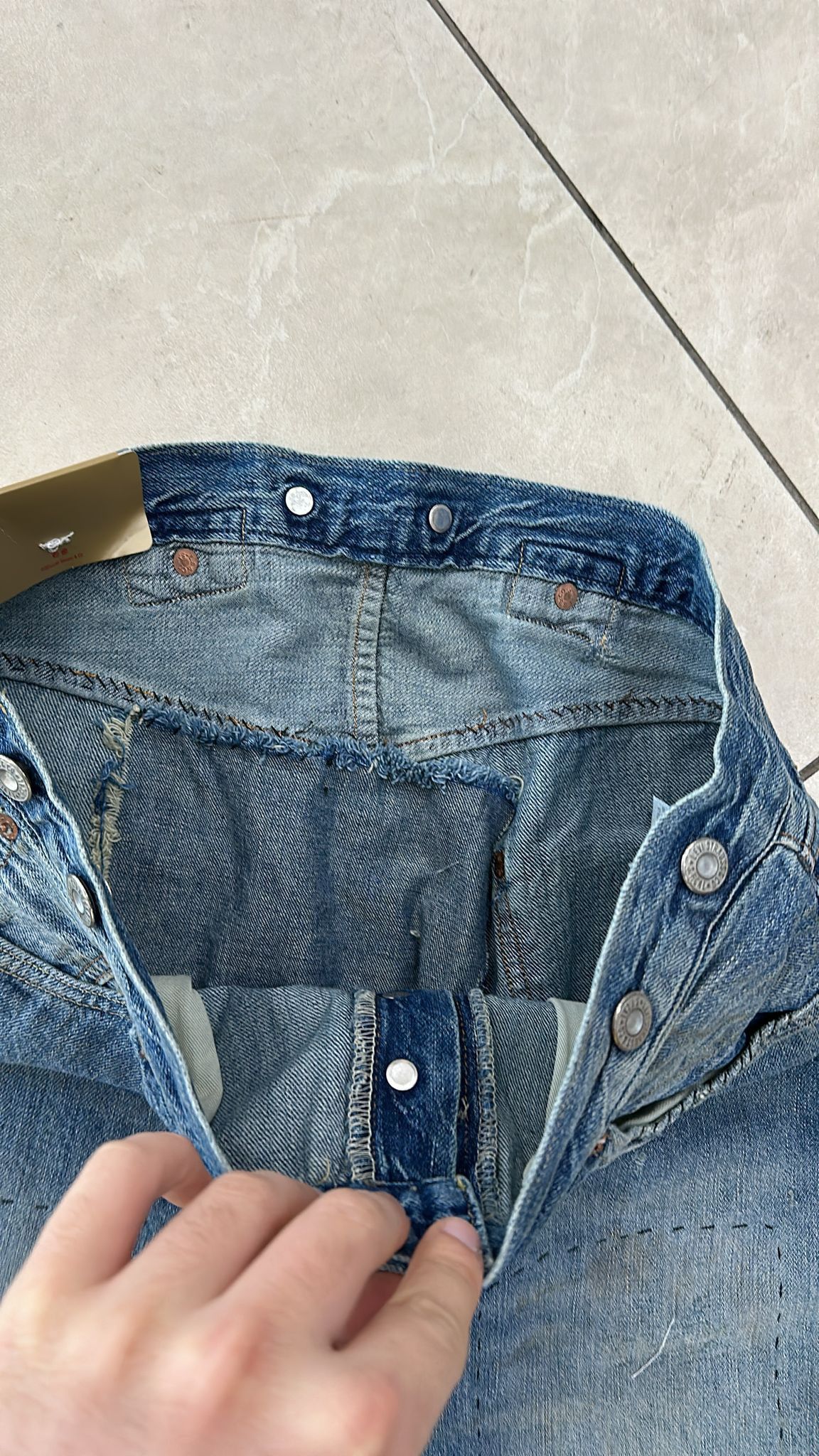 Levi's Vintage Clothing LVC Levi's Vintage Clothing 1915 501XX BigE Selvedge Jeans Size US 30 / EU 46 - 8 Thumbnail