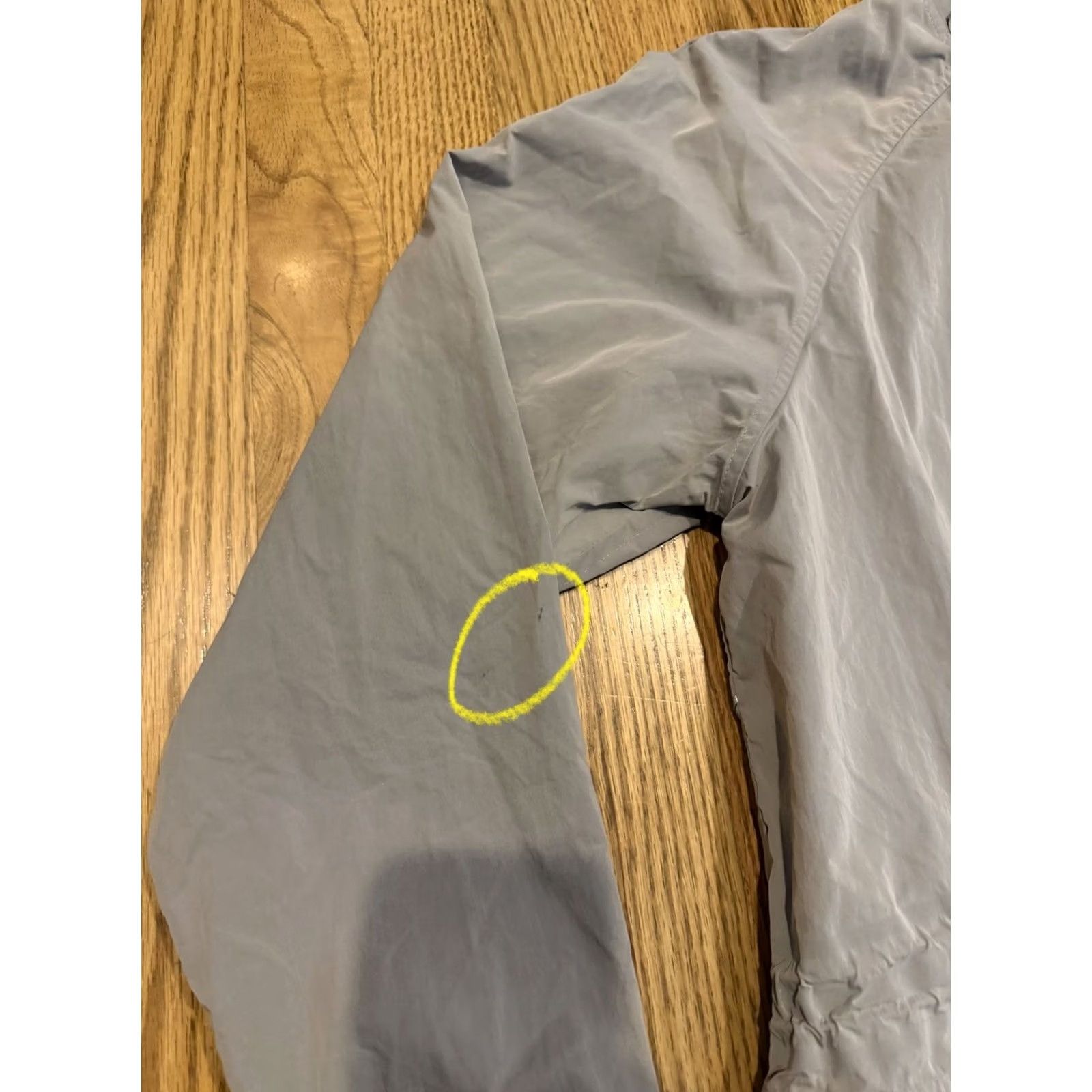 Lululemon Lululemon Pack & Glyde Womens Size 12 Windbreaker Packable W4ANOS Grey Casual Jacket Size XL / US 12-14 / IT 48-50 - 6 Thumbnail