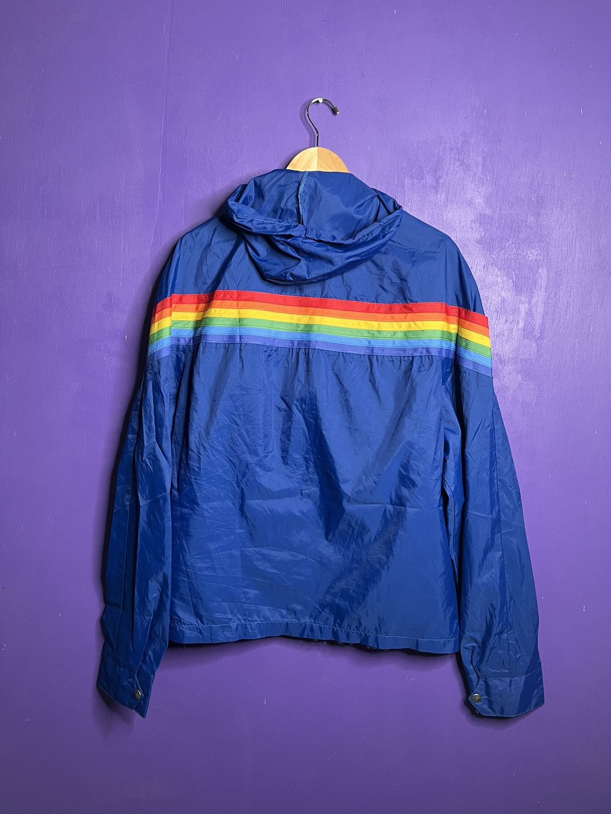 Made In Usa Ocean Pacific Vintage Vintage 80s Ocean pacific rainbow windbreaker jacket Grailed