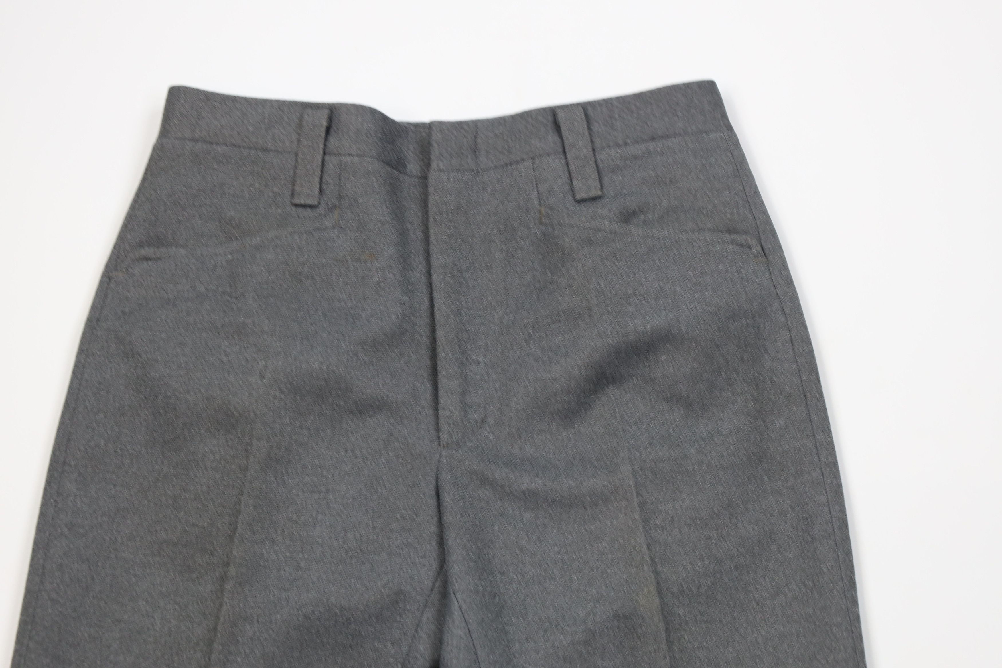 Vintage Vintage 70s Streetwear Wide Leg Chino Pants Gray USA Size US 28 / EU 44 - 2 Thumbnail
