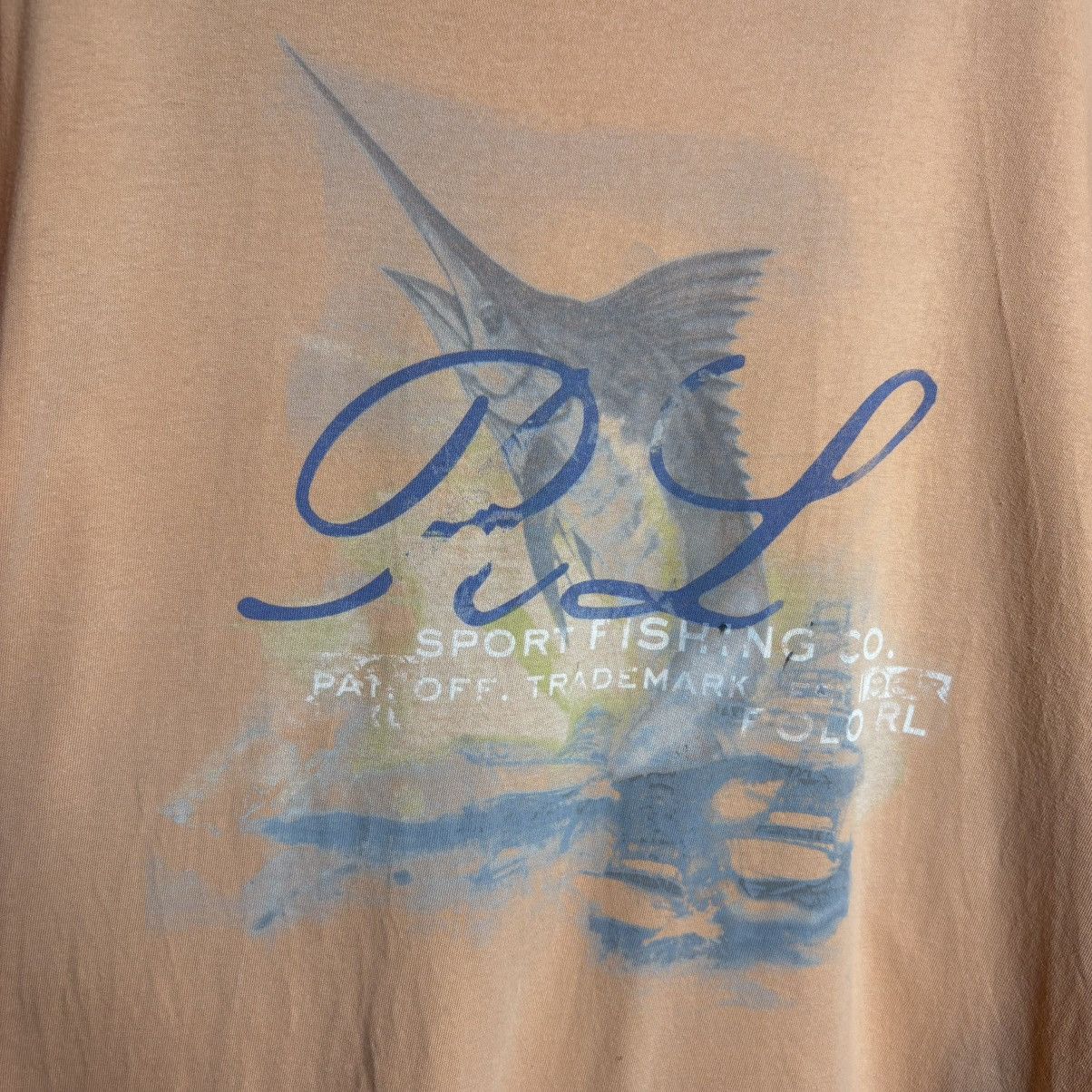 Polo Ralph Lauren × Vintage Vintage 90s Polo Ralph Lauren Sport Fishing T-Shirt Size US L / EU 52-54 / 3 - 2 Thumbnail