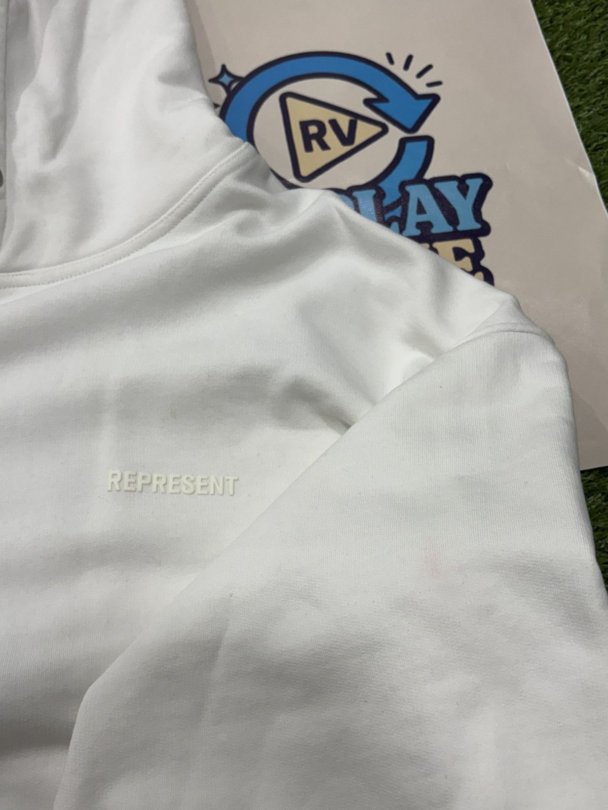 Represent Clo. REPRESENT BLANKS PULLOVER HEAVYWEIGHT HOODIE Size US XL / EU 56 / 4 - 3 Thumbnail