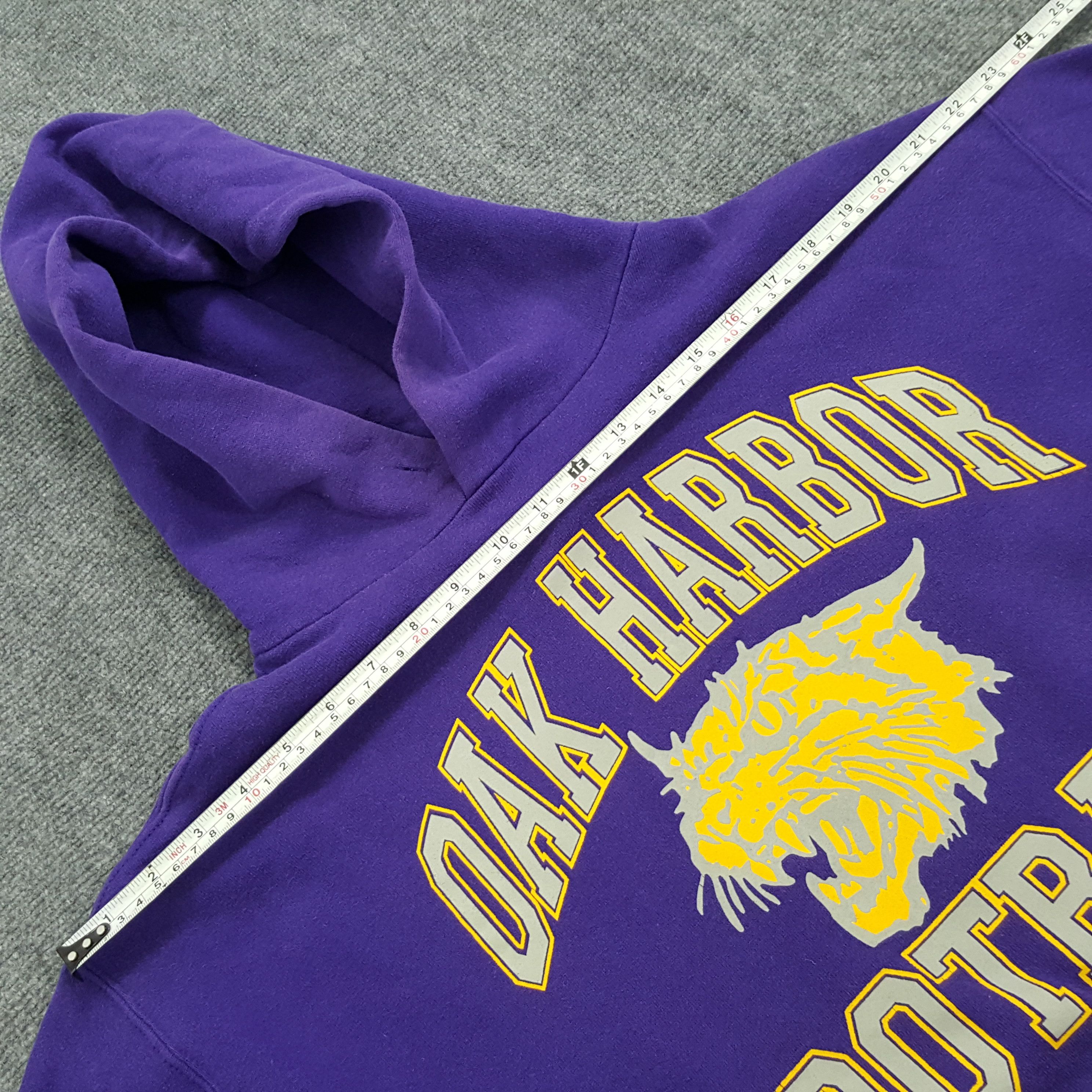 NFL × Vintage Vintage 90's Oak Harbok Football Football Team NFL Hoodies Size US M / EU 48-50 / 2 - 10 Thumbnail